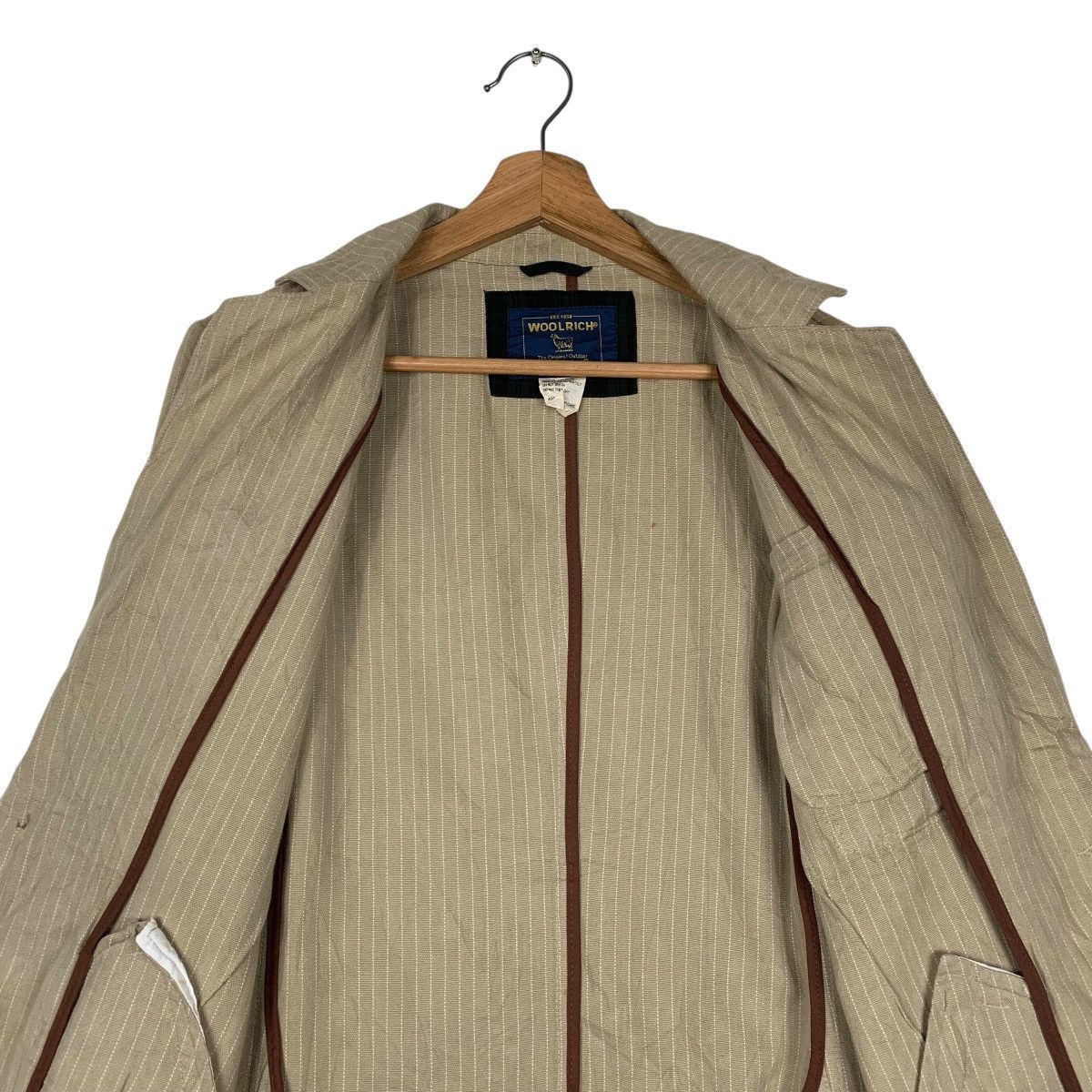 Woolrich Woolen Mills Woolrich Stripe Casual Men Jacket Size US M / EU 48-50 / 2 - 12 Thumbnail