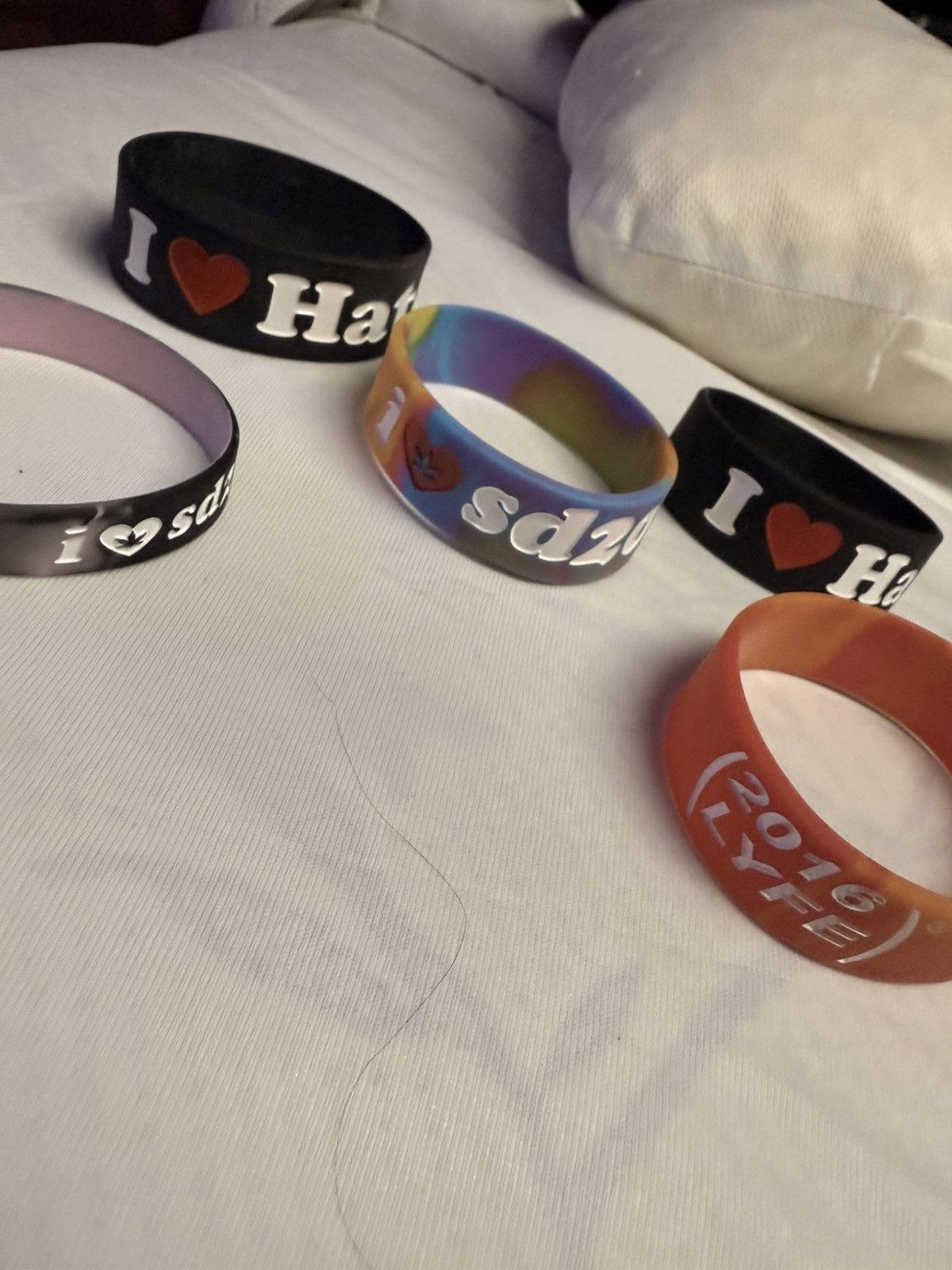 Smokedope2016 Bracelet Bundle I <3 SD2016 + I <3 HATERS Mix