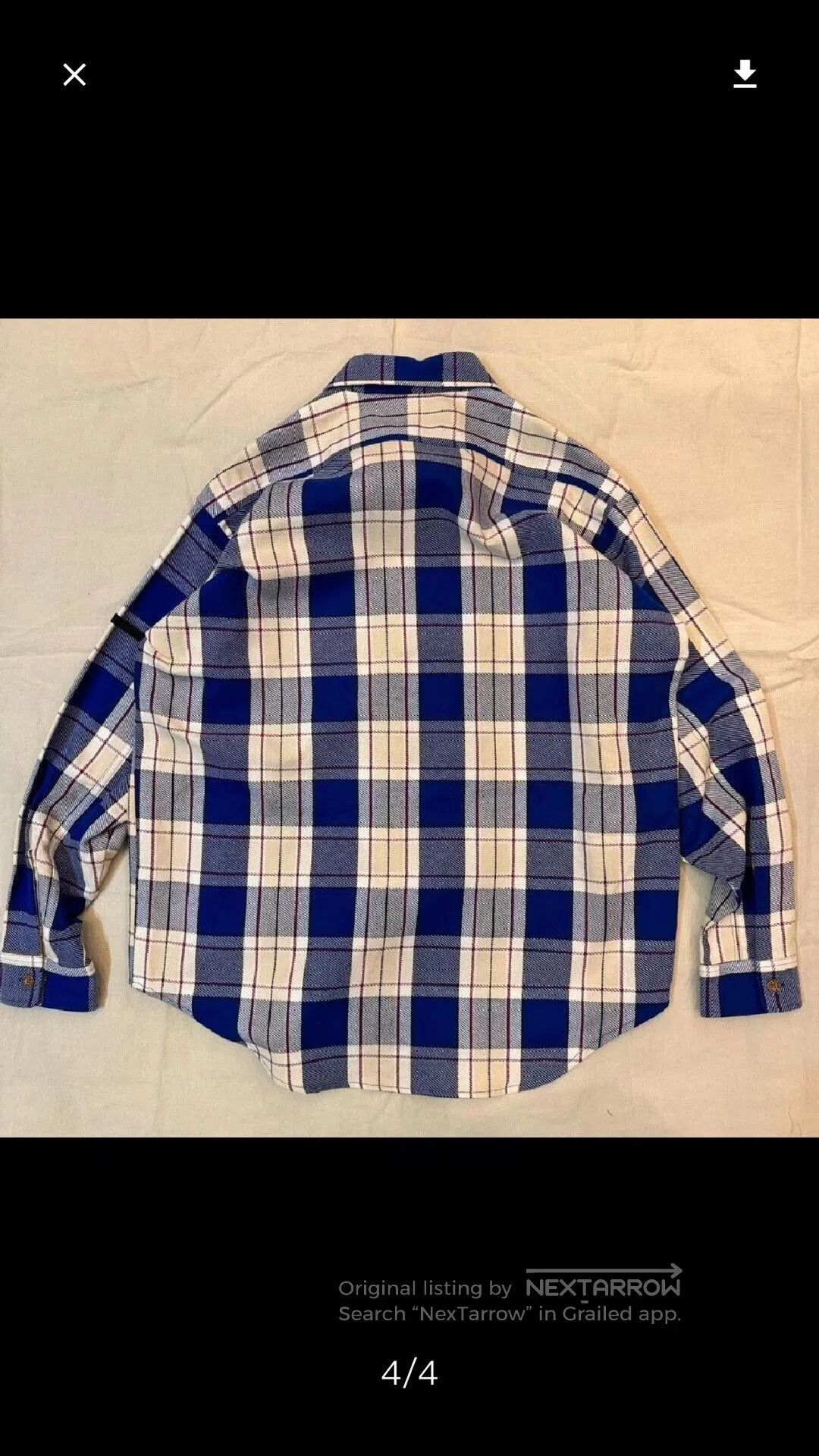 N.Hoolywood N.HOOLYWOOD BIGMAC Check Shirt. Size US M / EU 48-50 / 2 - 7 Thumbnail