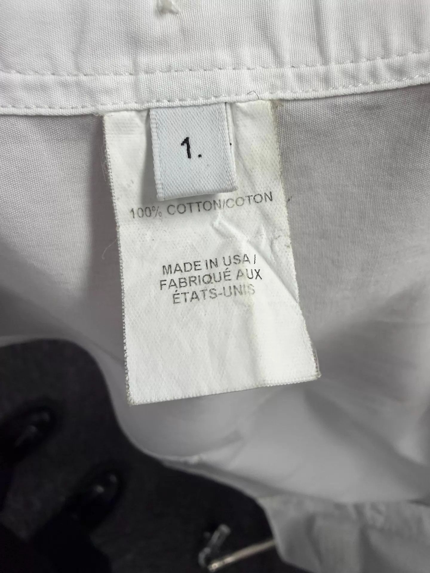 Thom Browne Thom Browne Colorblock Placket Poplin Shirt Size 1 9/10 Size US S / EU 44-46 / 1 - 4 Thumbnail