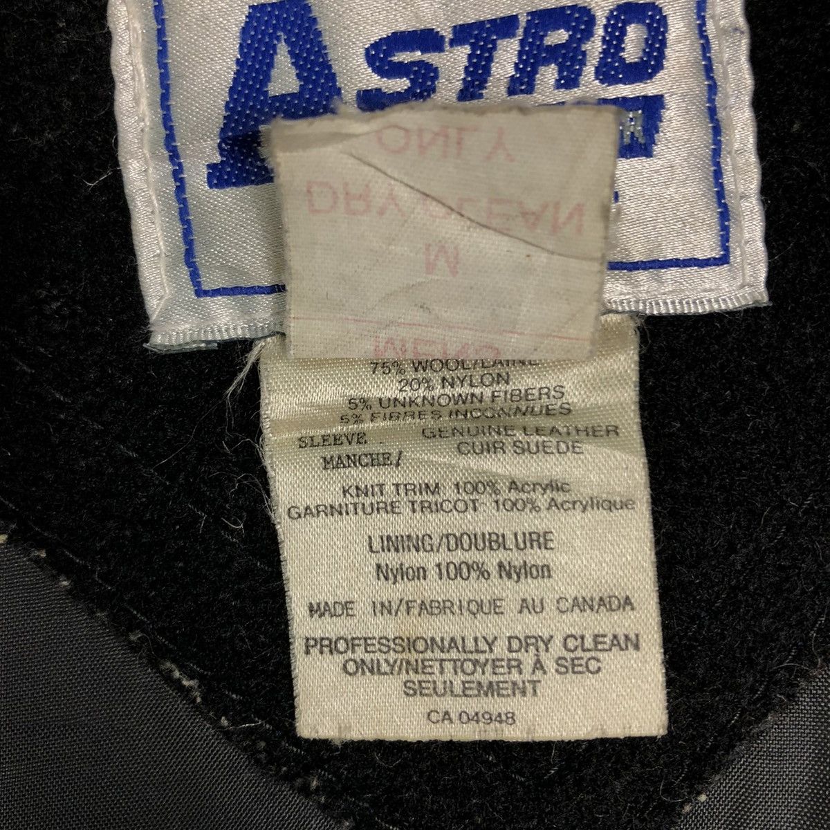 Japanese Brand 🔥VINTAGE VARSITY LEATHER JACKET ASTRO SPORTSWEAR USA Size US M / EU 48-50 / 2 - 18 Thumbnail