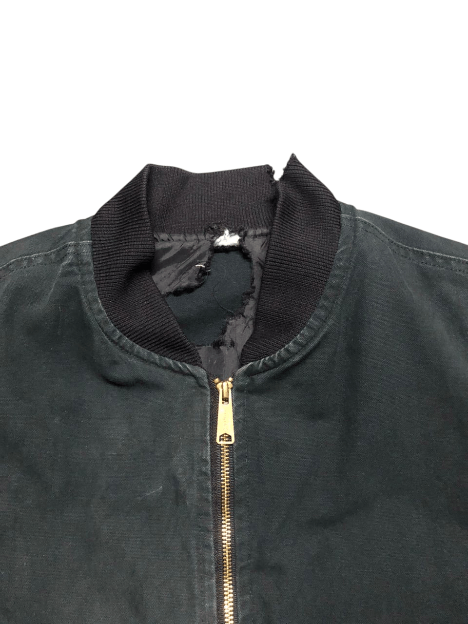 Carhartt Carhartt Quilted Dark Green Vest Faded Distressed Size US L / EU 52-54 / 3 - 4 Thumbnail