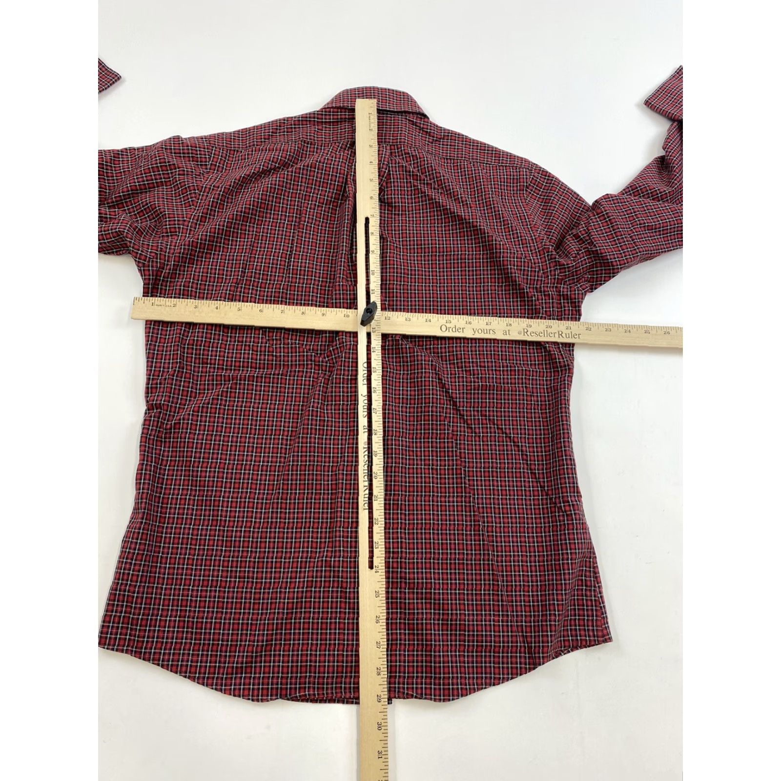 Eddie Bauer VINTAGE Eddie Bauer Button-Down Shirt Mens Small Red Plaid Long Sleeve Mens S Red Size US S / EU 44-46 / 1 - 4 Thumbnail