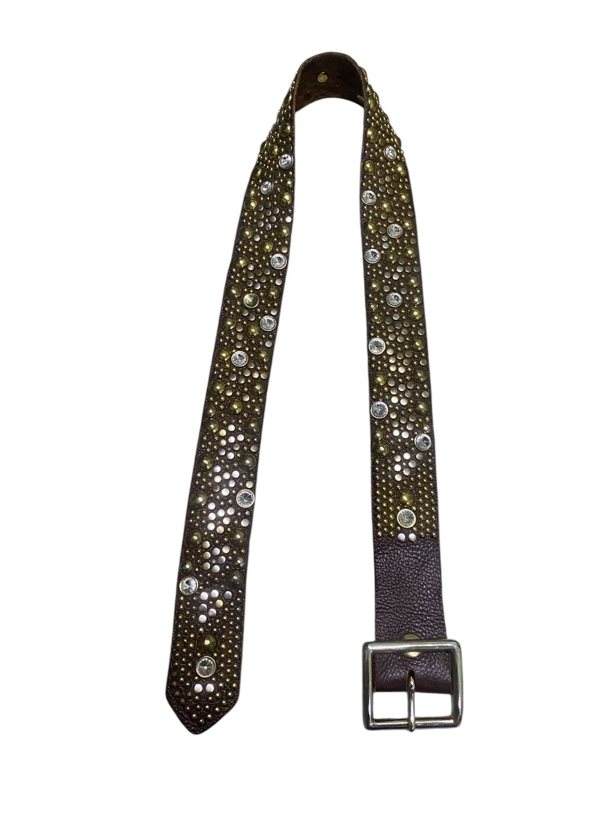 Japanese Brand × KMRii × Yasuyuki Ishii (SENDOFFER) Vintage Full Leather Belt Size ONE SIZE - 2 Thumbnail