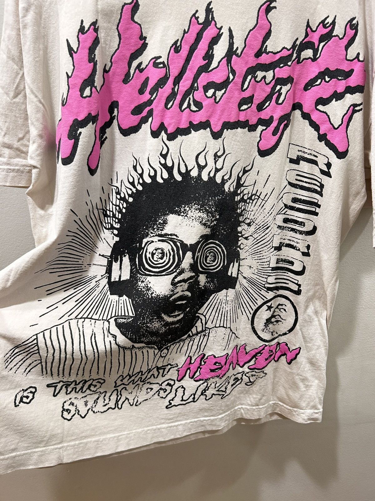 HELLSTAR Hellstar Records “Is this what heaven sounds like?” Tee Size US L / EU 52-54 / 3 - 2 Thumbnail