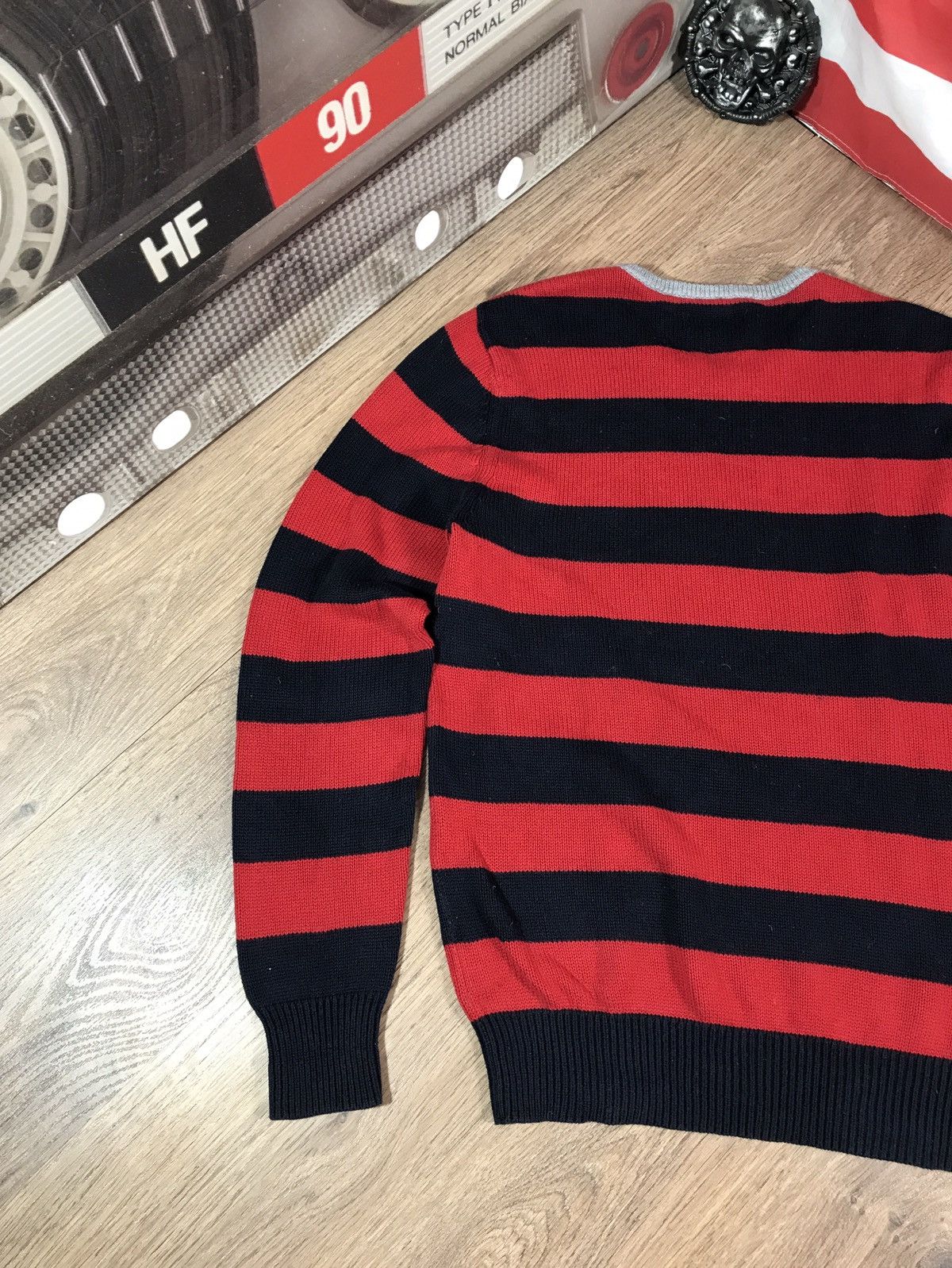 Polo Ralph Lauren × Vintage Vintage Polo Jeans Company Knit Sweater Size US L / EU 52-54 / 3 - 11 Thumbnail