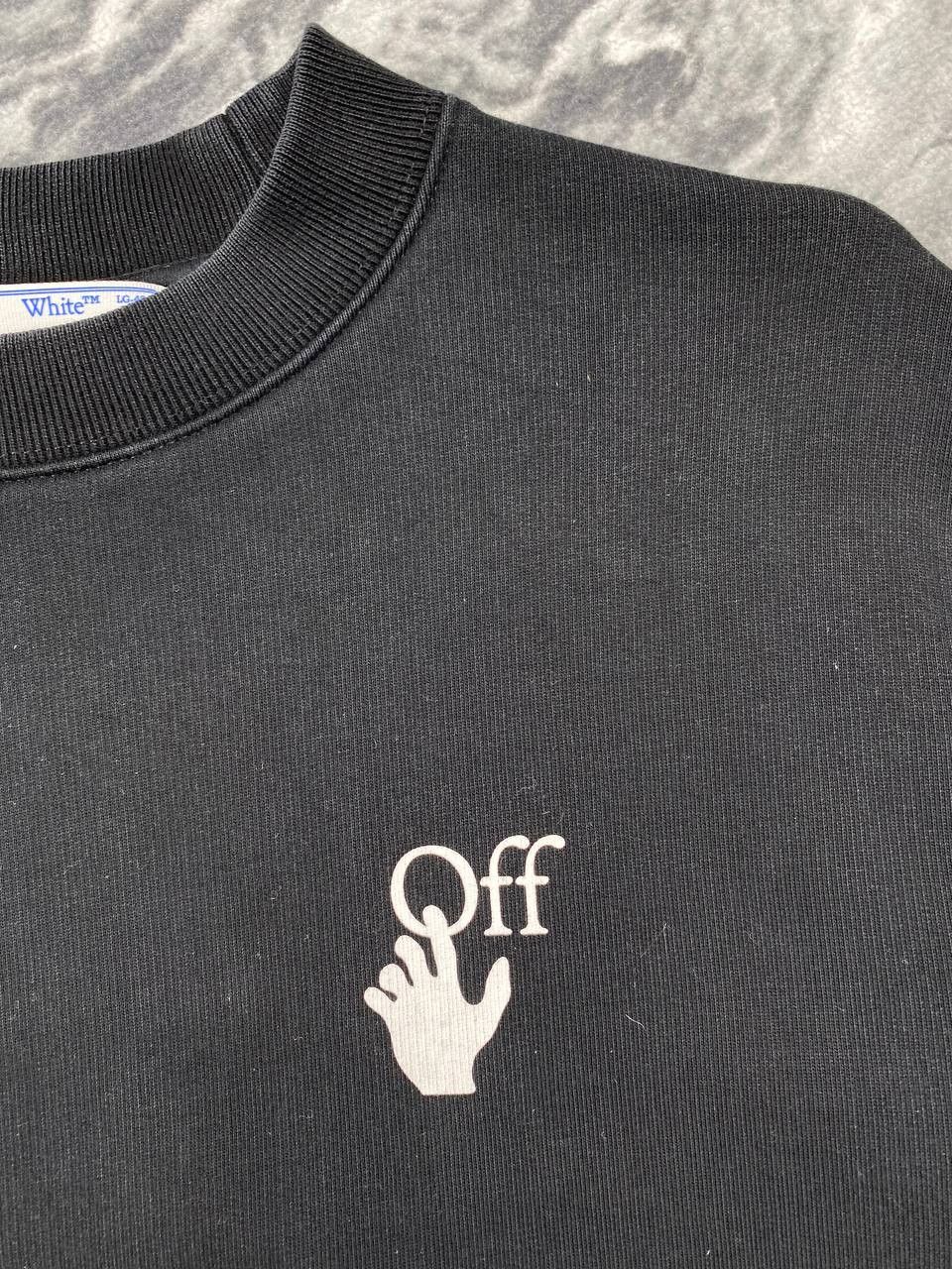 Off-White Off-White Degrade Arrow Slim Crewneck Sweatshirt Big Logo Size US S / EU 44-46 / 1 - 9 Thumbnail