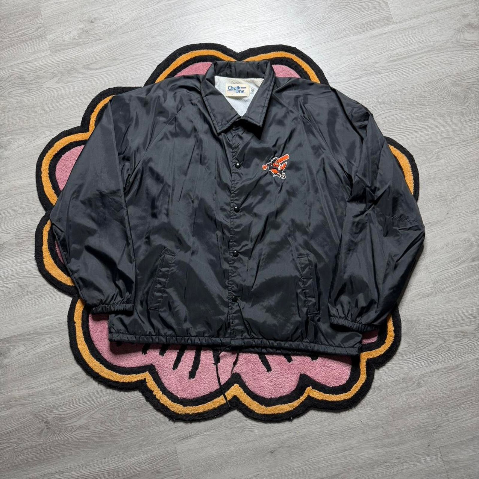 Chalk Line × MLB × Vintage Vintage 90’s Chalk Line Baltimore Orioles Coaches Jacket XL Size US XL / EU 56 / 4 - 1 Thumbnail