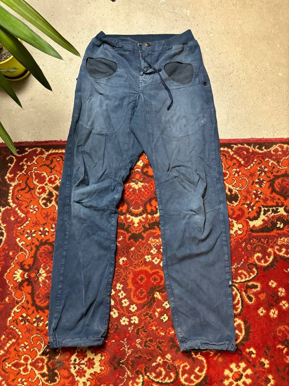 Handmade × Japanese Brand × Vintage Vintage Y2K E9 Rondo Slim Faded Women's Hand Made Pants Size US 32 / EU 48 - 1 Thumbnail