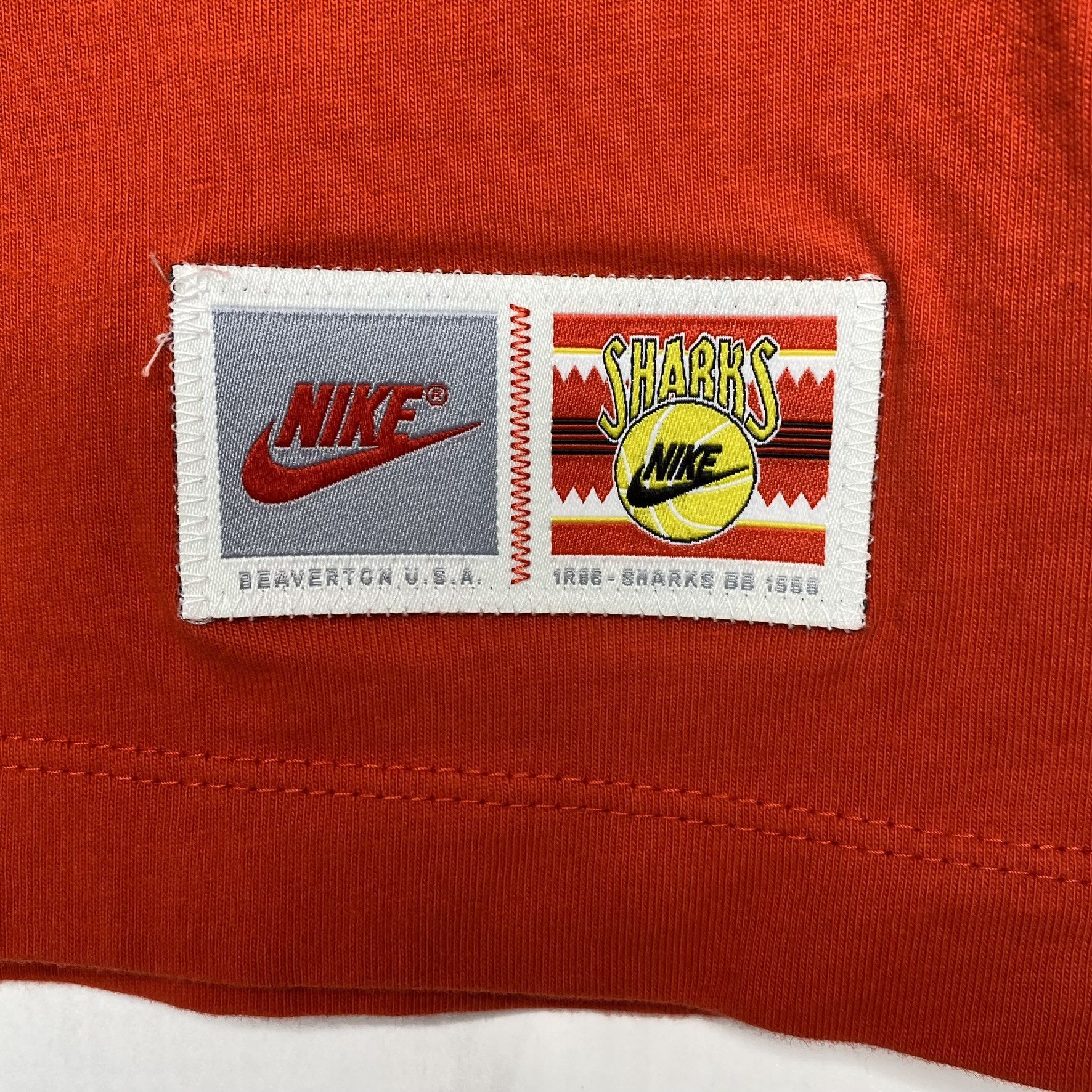 Nike Nike Tee Sharks Basketball Long Sleeve Shirt FB9032-634 Size US S / EU 44-46 / 1 - 3 Thumbnail