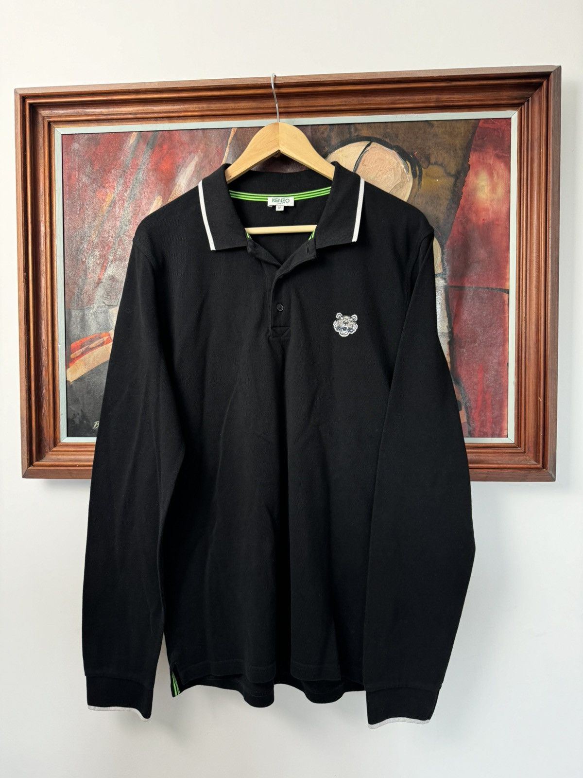 Kenzo long sleeve polo sales