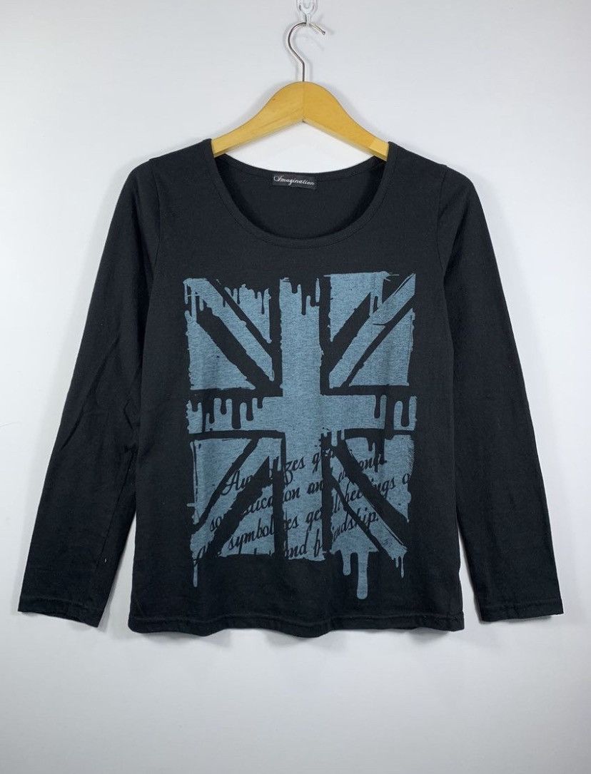 20471120 Japanese Sick Imagination British Long Sleeve Size US M / EU 48-50 / 2 - 1 Thumbnail