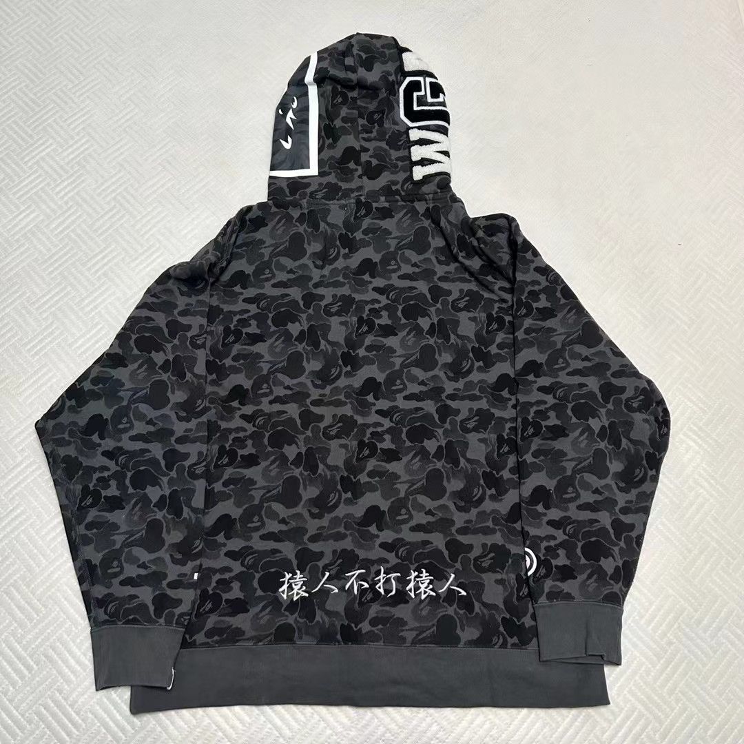 Bape COLOR CAMO SHARK FULL ZIP HOODIE Size US XXL / EU 58 / 5 - 8 Thumbnail