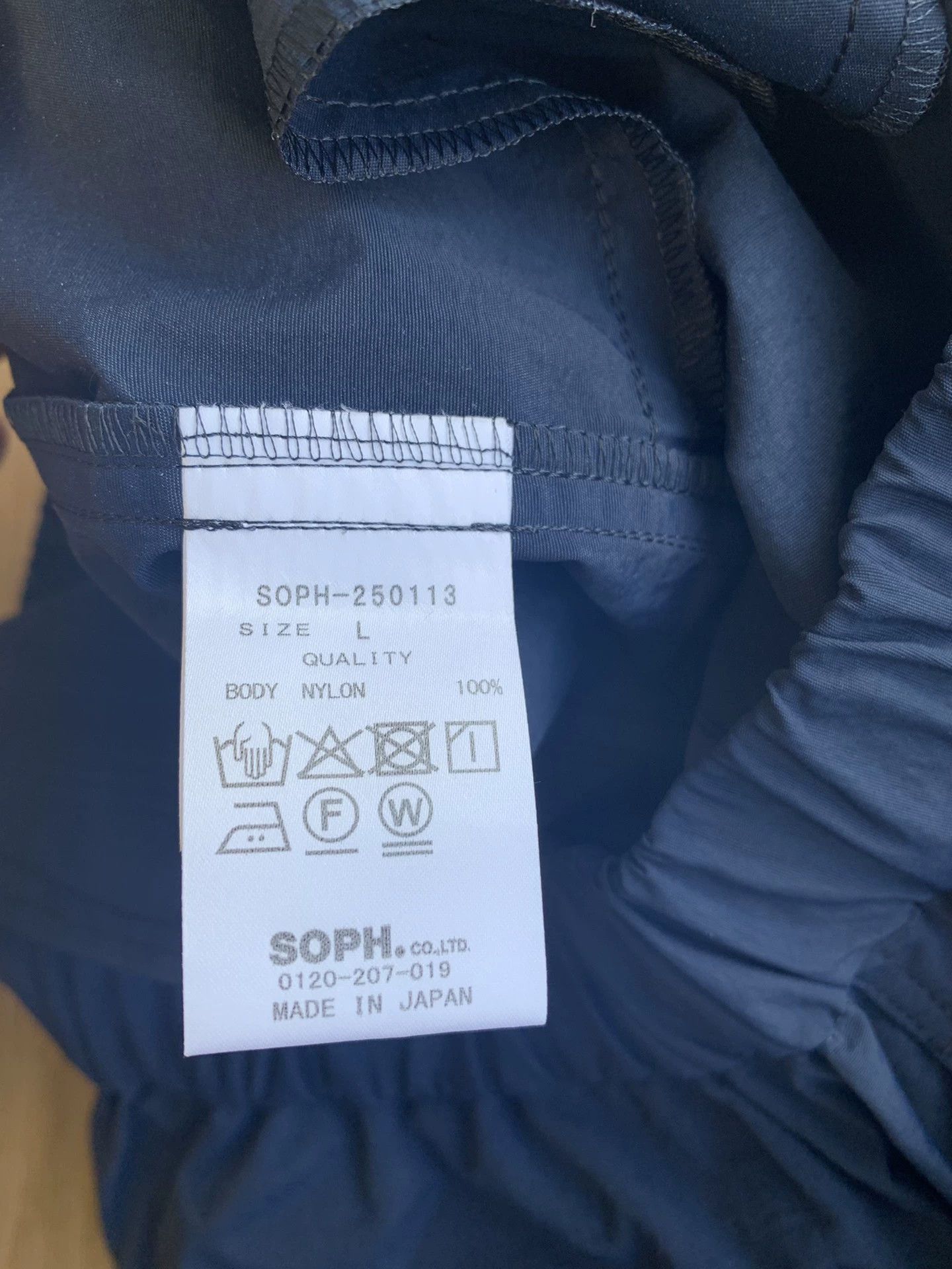 Sophnet. SOPHNET. SCORPION NYLON EASY Men NAVY L Short 25SS Size US 34 / EU 50 - 7 Thumbnail