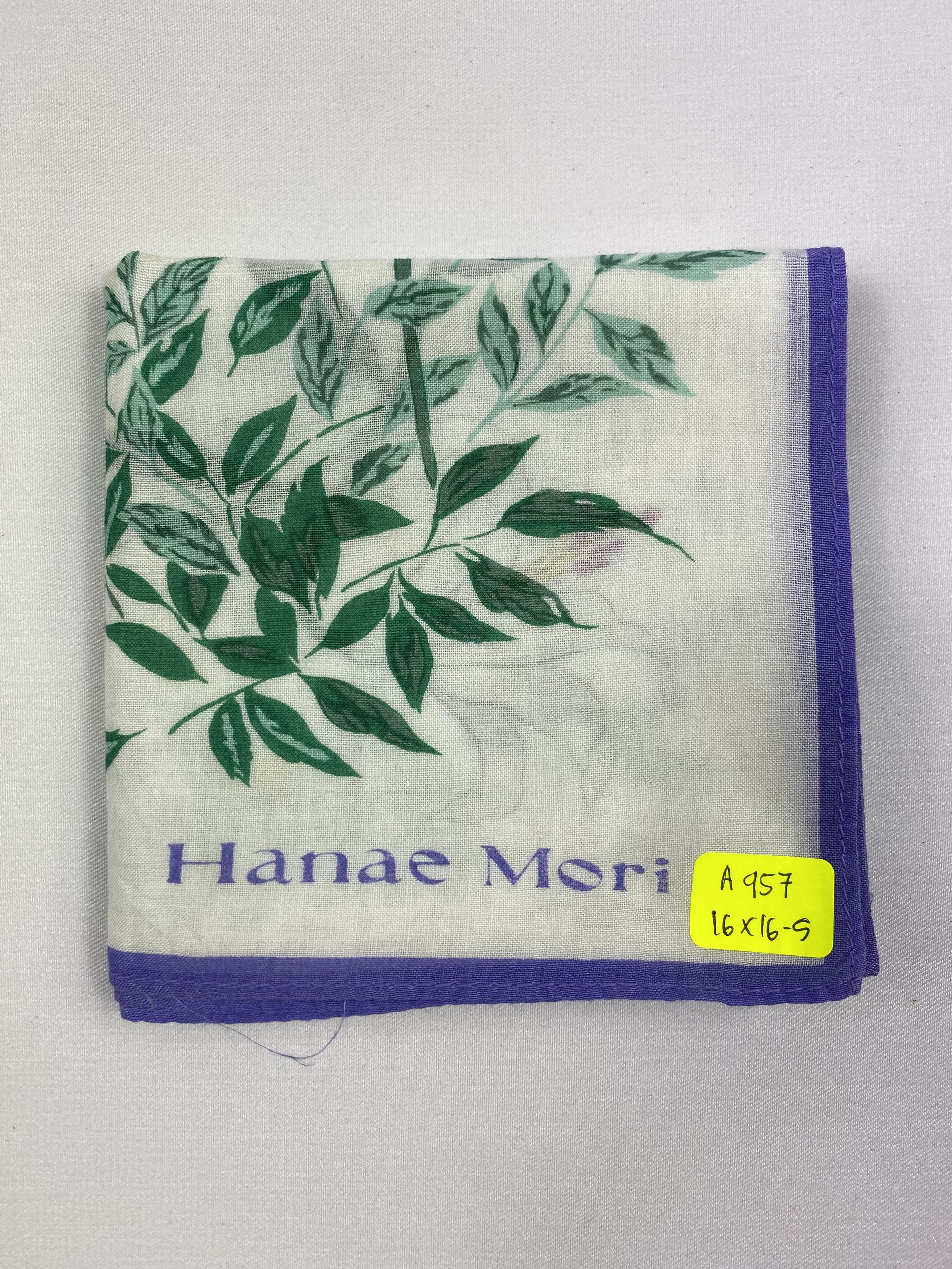Hanae Mori × Japanese Brand × Vintage Hanae Mori Handkerchief / Bandana / Neckerchief Size ONE SIZE - 6 Thumbnail