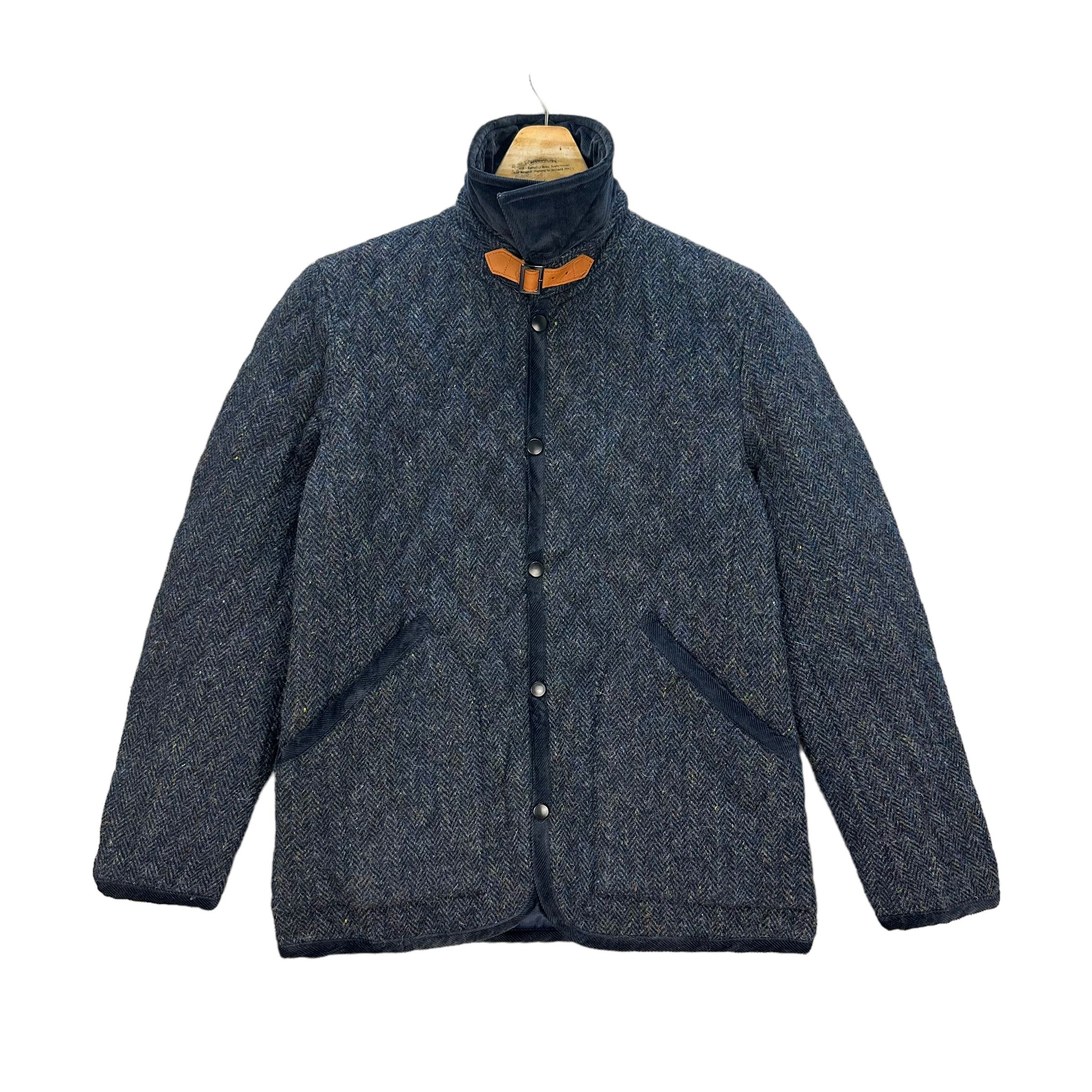 Harris Tweed HARRIS TWEED X SIMPLICITE PLUS QUILTED JACKET #8264-218 Size US S / EU 44-46 / 1 - 1 Thumbnail