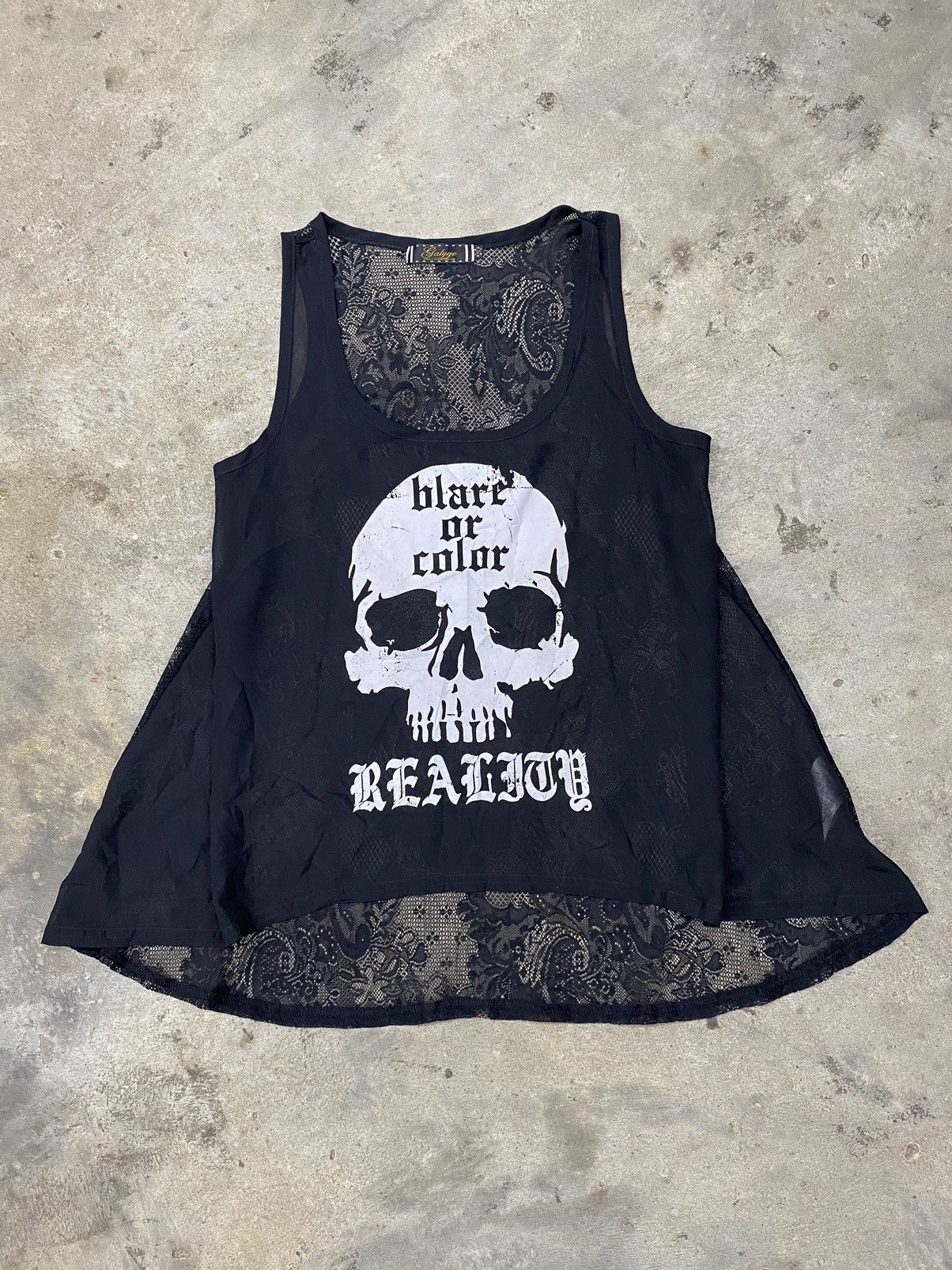 If Six Was Nine Dig Deep Brand Punk Skulls Tank Tops (59) | Grailed