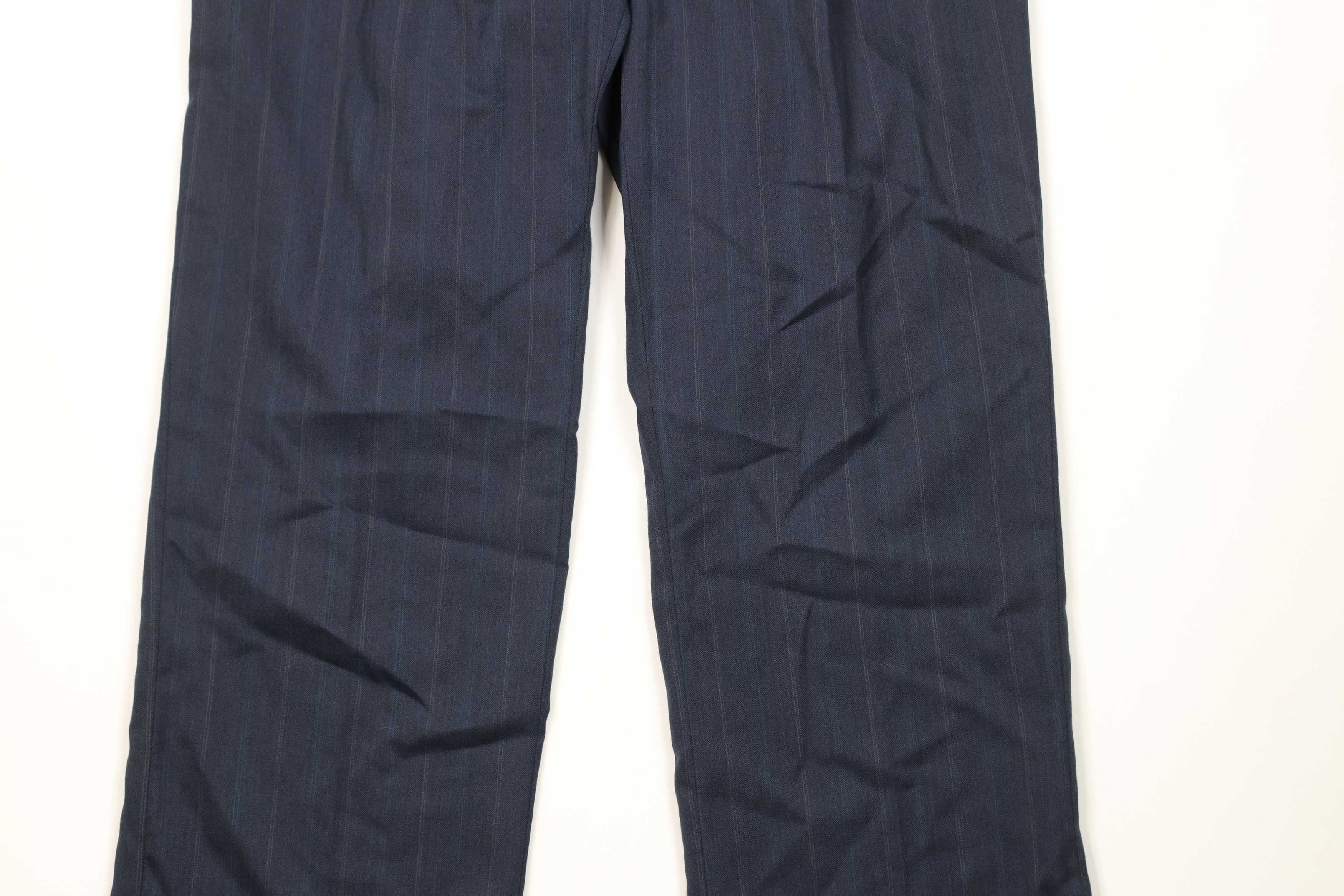 Vintage Vintage 70s Streetwear Striped Wide Leg Chino Pants USA Size US 32 / EU 48 - 3 Thumbnail