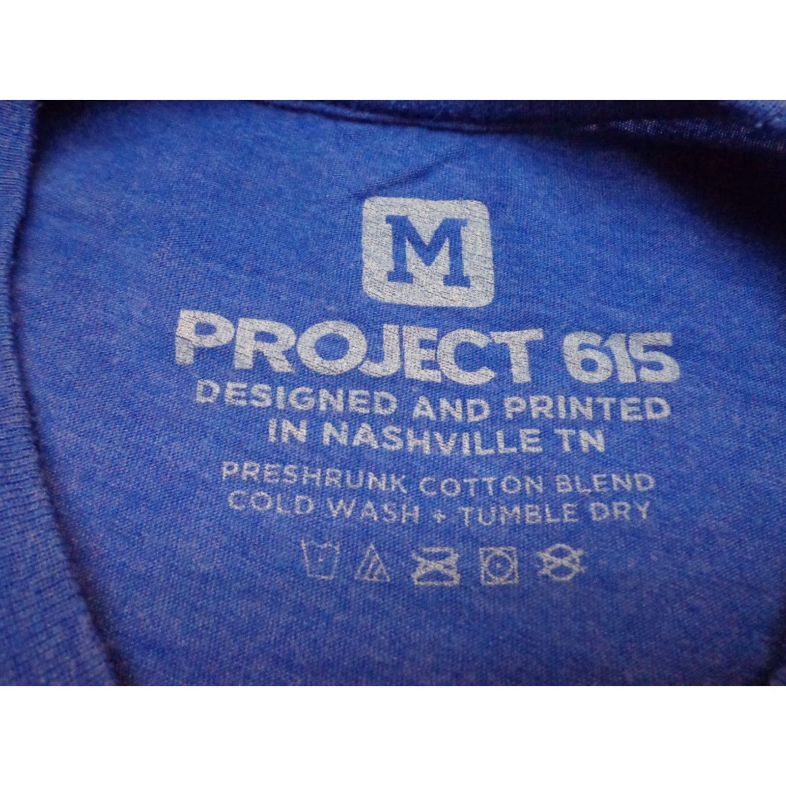 Y/Project Project 615 Popsicle with Tennessee Tri Star Graphic T Shirt M Blue Unisex Adults Size US M / EU 48-50 / 2 - 3 Thumbnail
