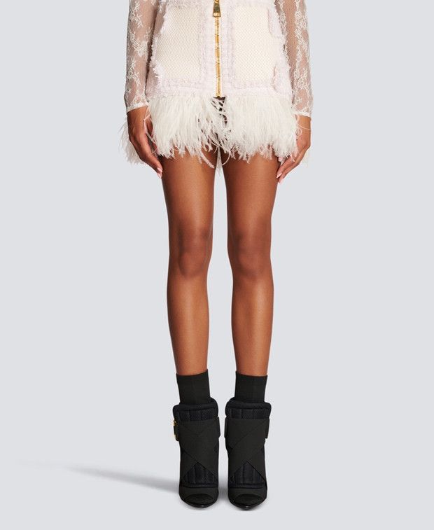 Balmain Miniskirt Size 24" / US 00 / IT 34 - 1 Thumbnail
