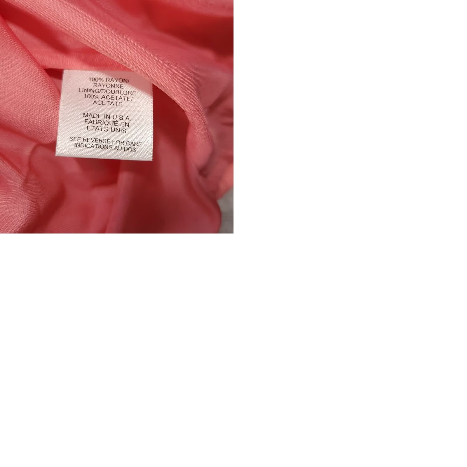 Talbots VINTAGE Talbots Dress Pink Short Sleeve A-line 8 Made In USA Womens Dress Size 30" / US 8 / IT 44 - 9 Thumbnail
