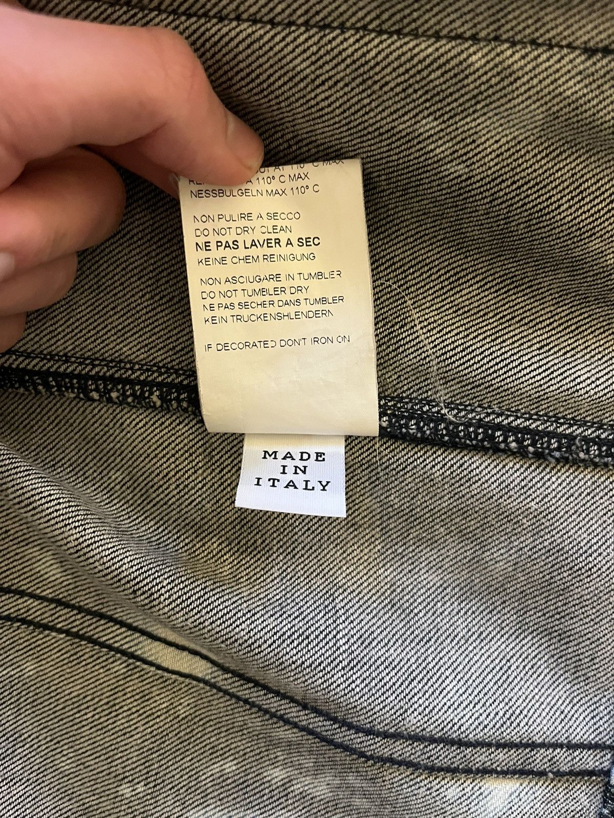 Raf Simons × Sterling Ruby ss10 Raf Simons Sterling Ruby Denim Jacket Size US M / EU 48-50 / 2 - 14 Thumbnail