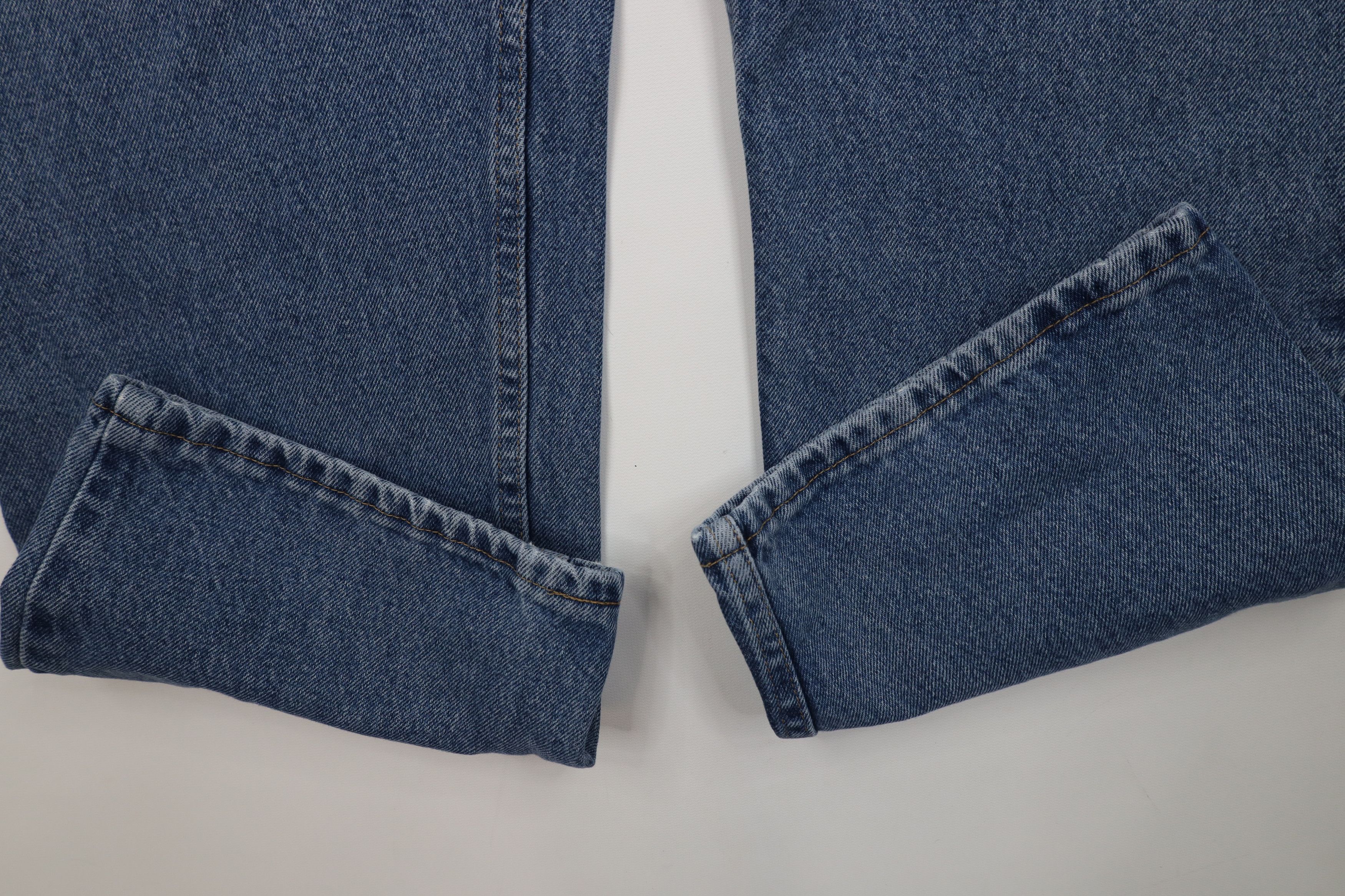 Wrangler Vintage Y2K Wrangler Wide Leg Denim Jeans Blue Cotton Size US 40 / EU 56 - 5 Thumbnail
