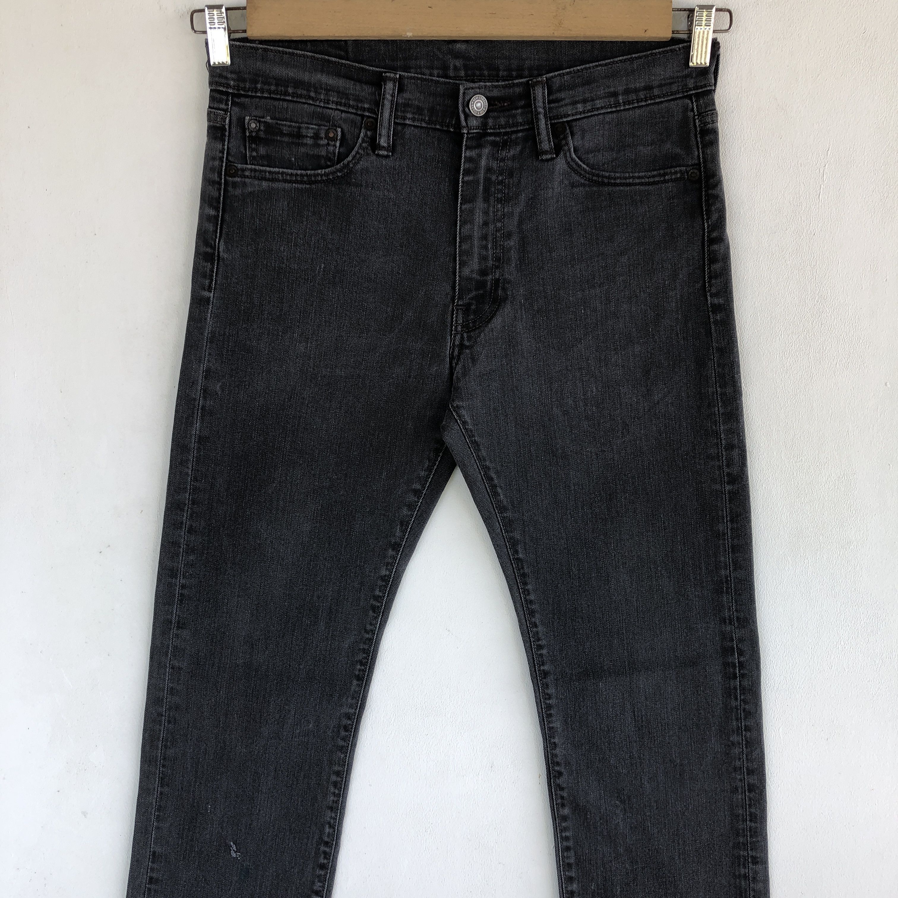 Jean × Levi's × Vintage Vintage Levis Grunge Jeans Levi's 513 Ash Gray Denim Pants Size US 32 / EU 48 - 3 Thumbnail