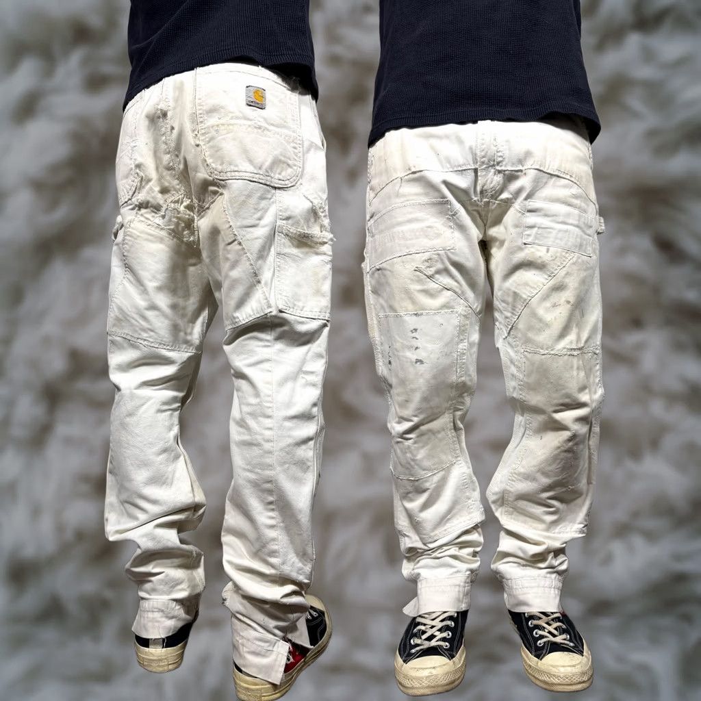 Carhartt VINTAGE Carhartt Painter Pants 34x30 White Canvas