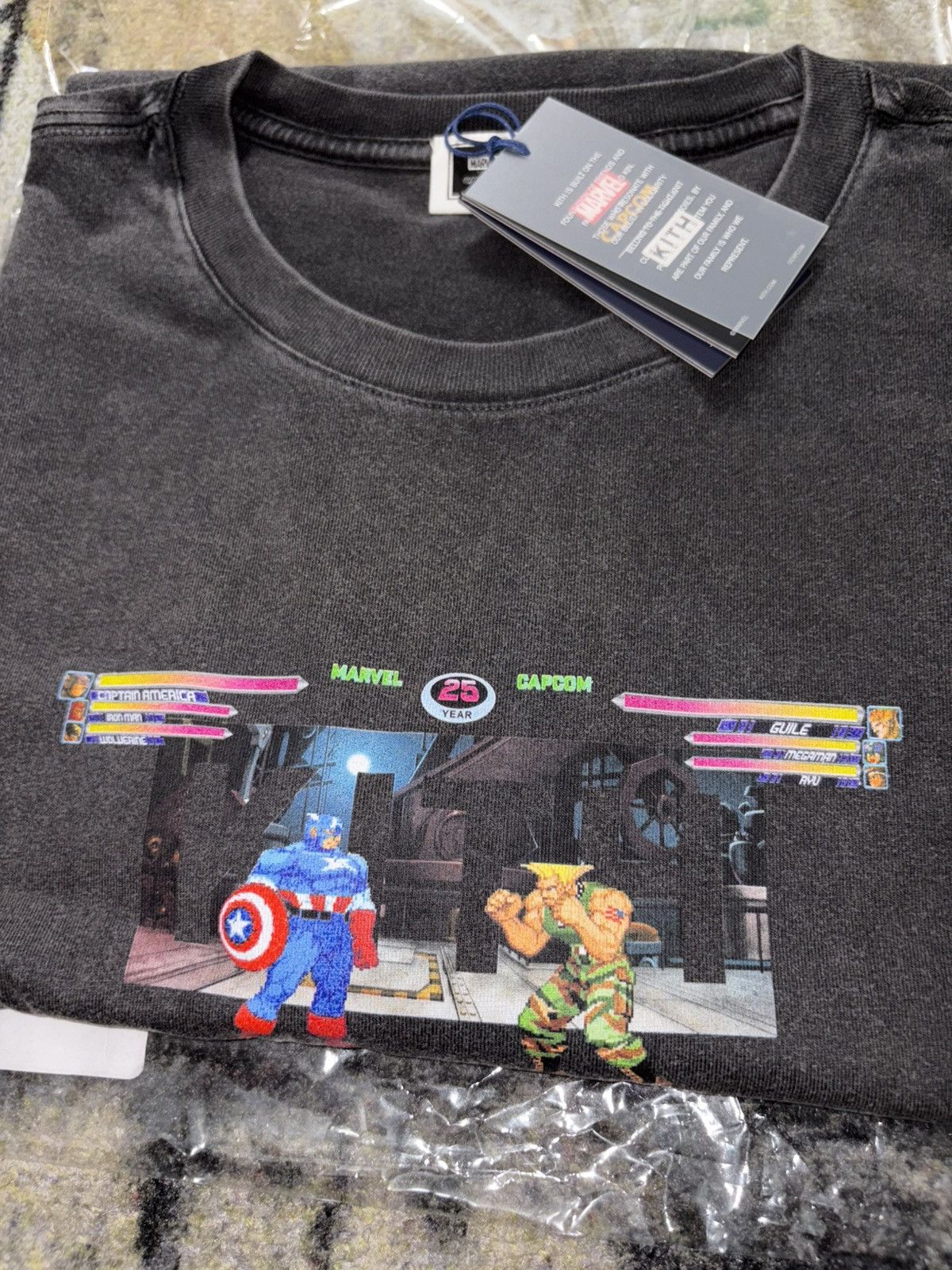 Kith × Marvel Comics KITH MVC INDUSTRIAL VINTAGE JONES TEE - BLACK Size US XL / EU 56 / 4 - 2 Thumbnail