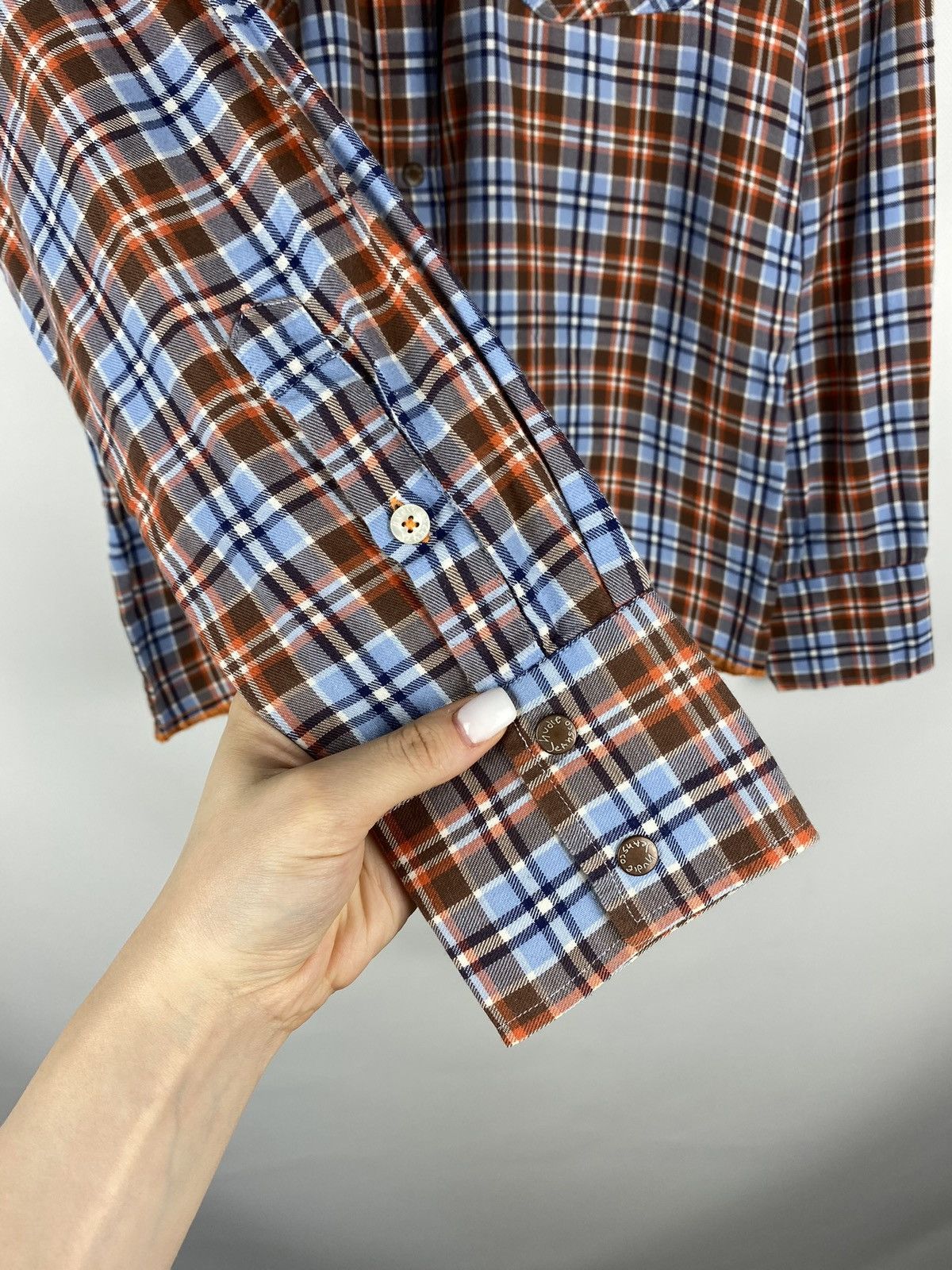 Nudie Jeans Nudie Jeans Co men’s long sleeve plaid button up shirt Size US M / EU 48-50 / 2 - 12 Thumbnail