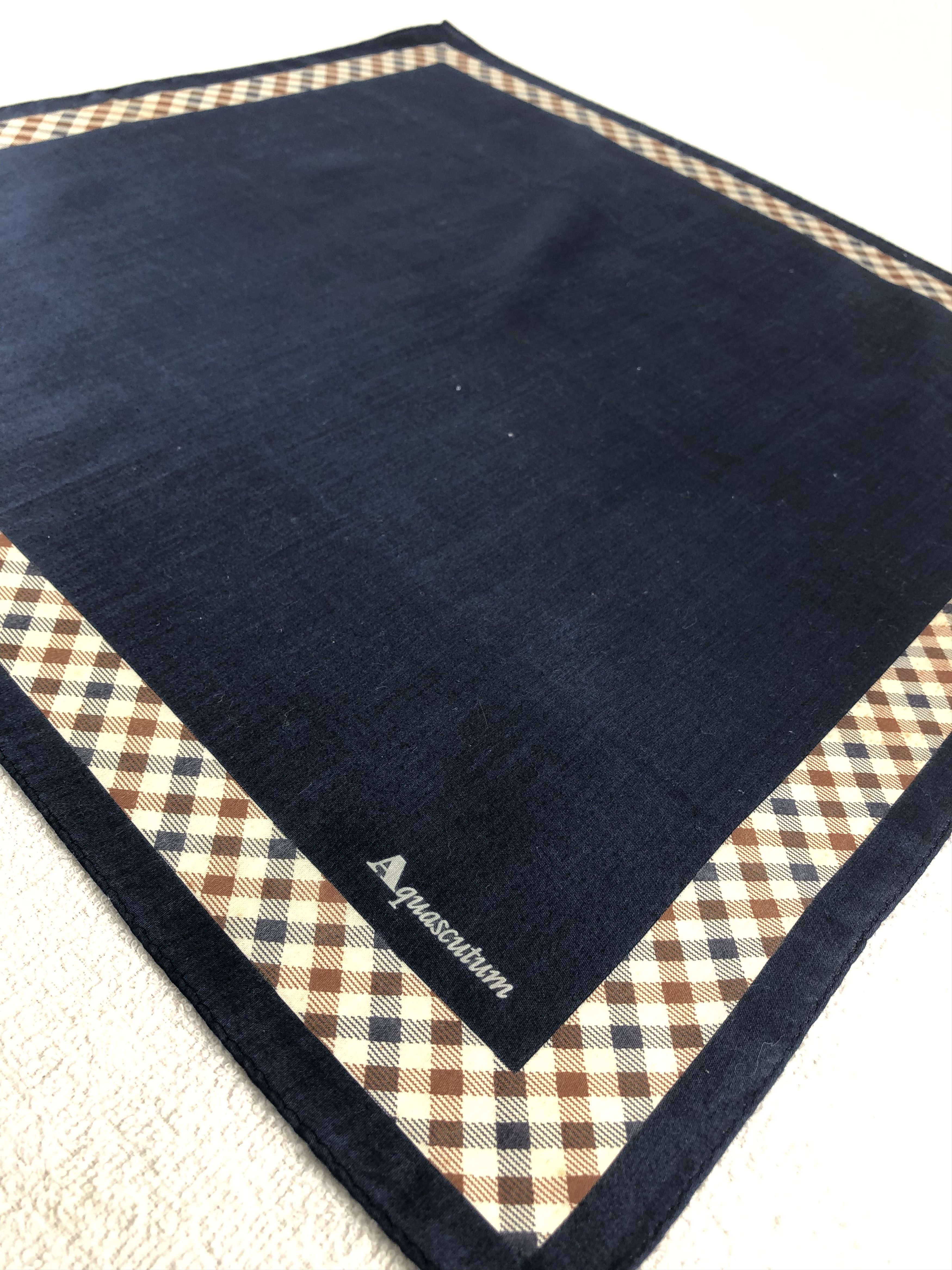 Aquascutum Aquasqutum Handkerchief / Bandana / Neckerchief C324 Size ONE SIZE - 4 Thumbnail