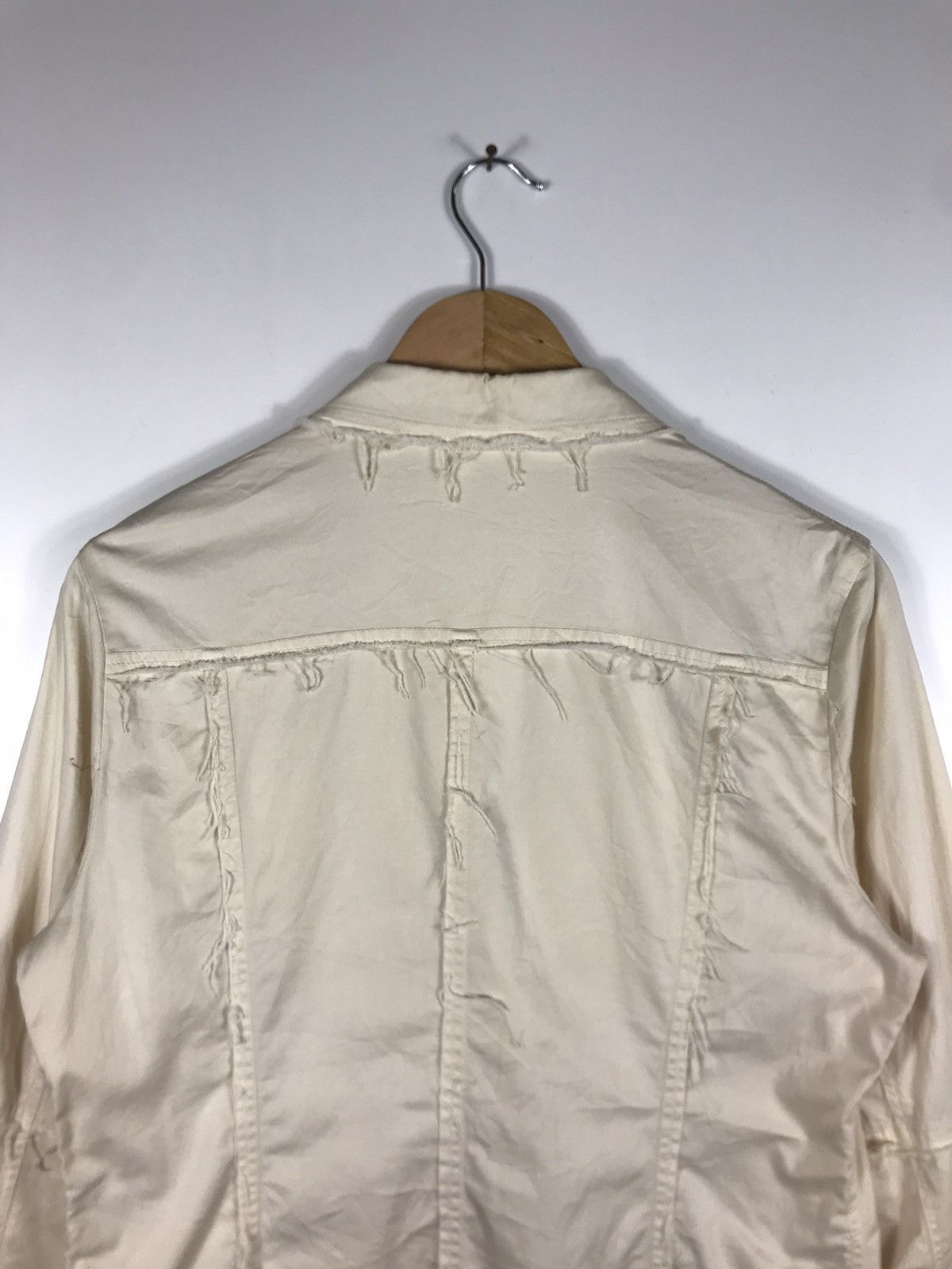14th Addiction × If Six Was Nine × Seditionaries ⚡️Vintage LookLa Distressed Style Button Coat Jacket Size M / US 6-8 / IT 42-44 - 16 Thumbnail