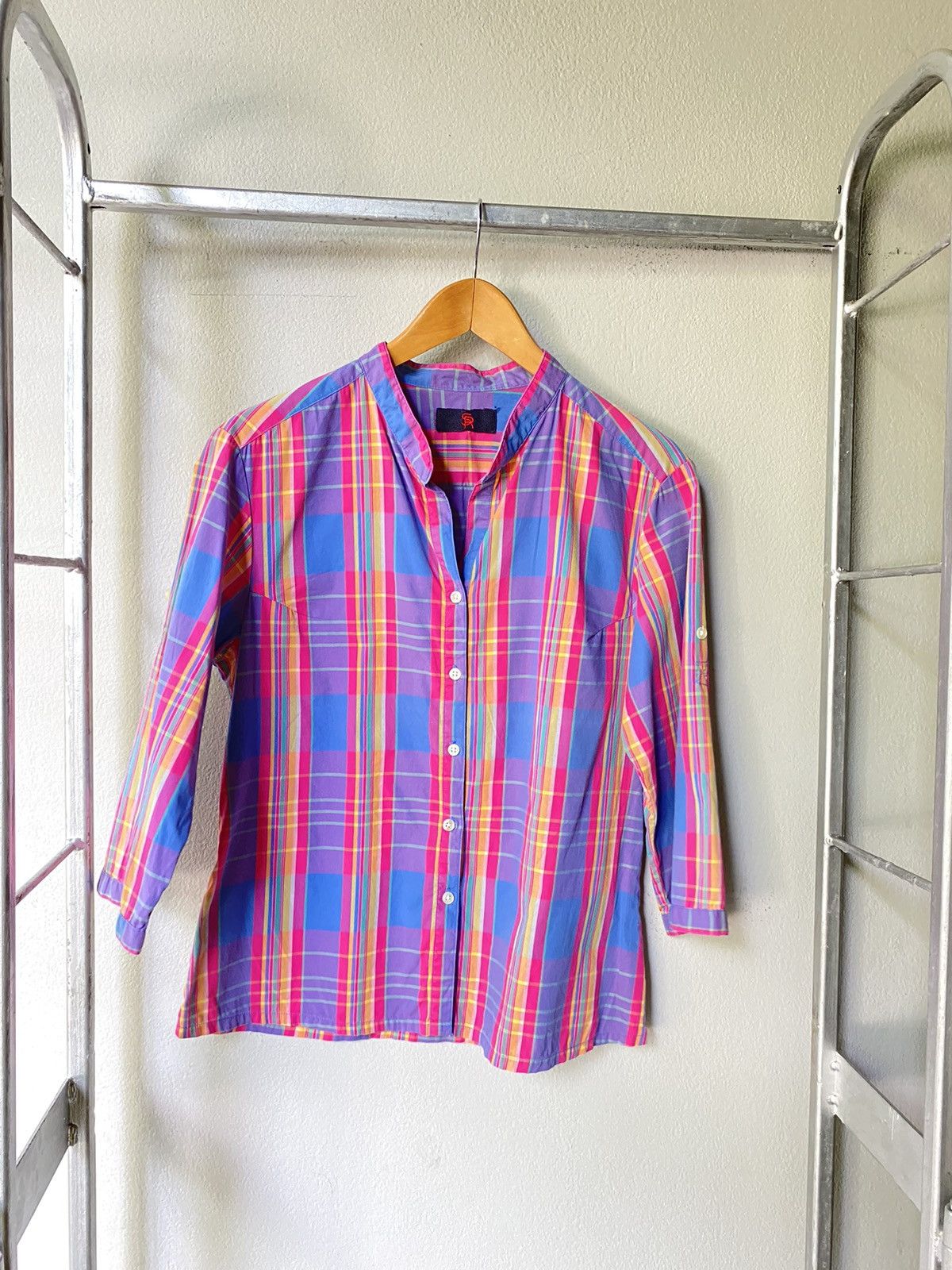 45rpm 45rpm plaid purple shirt Size M / US 6-8 / IT 42-44 - 12 Thumbnail