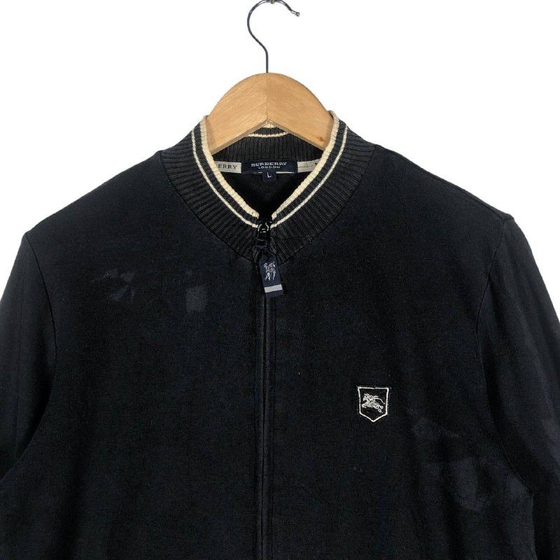 Burberry Vintage Burberry Zipper Sweatshirt Size US L / EU 52-54 / 3 - 2 Thumbnail