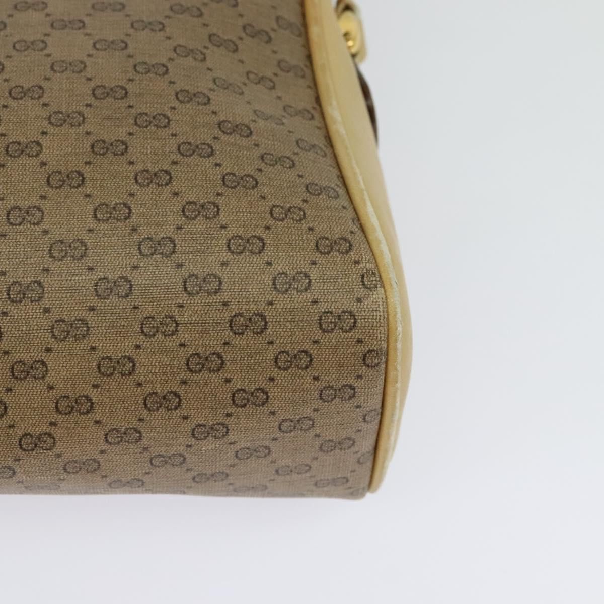 Gucci GUCCI Micro GG Supreme Shoulder Bag Pvc Beige Gold Size ONE SIZE - 13 Thumbnail