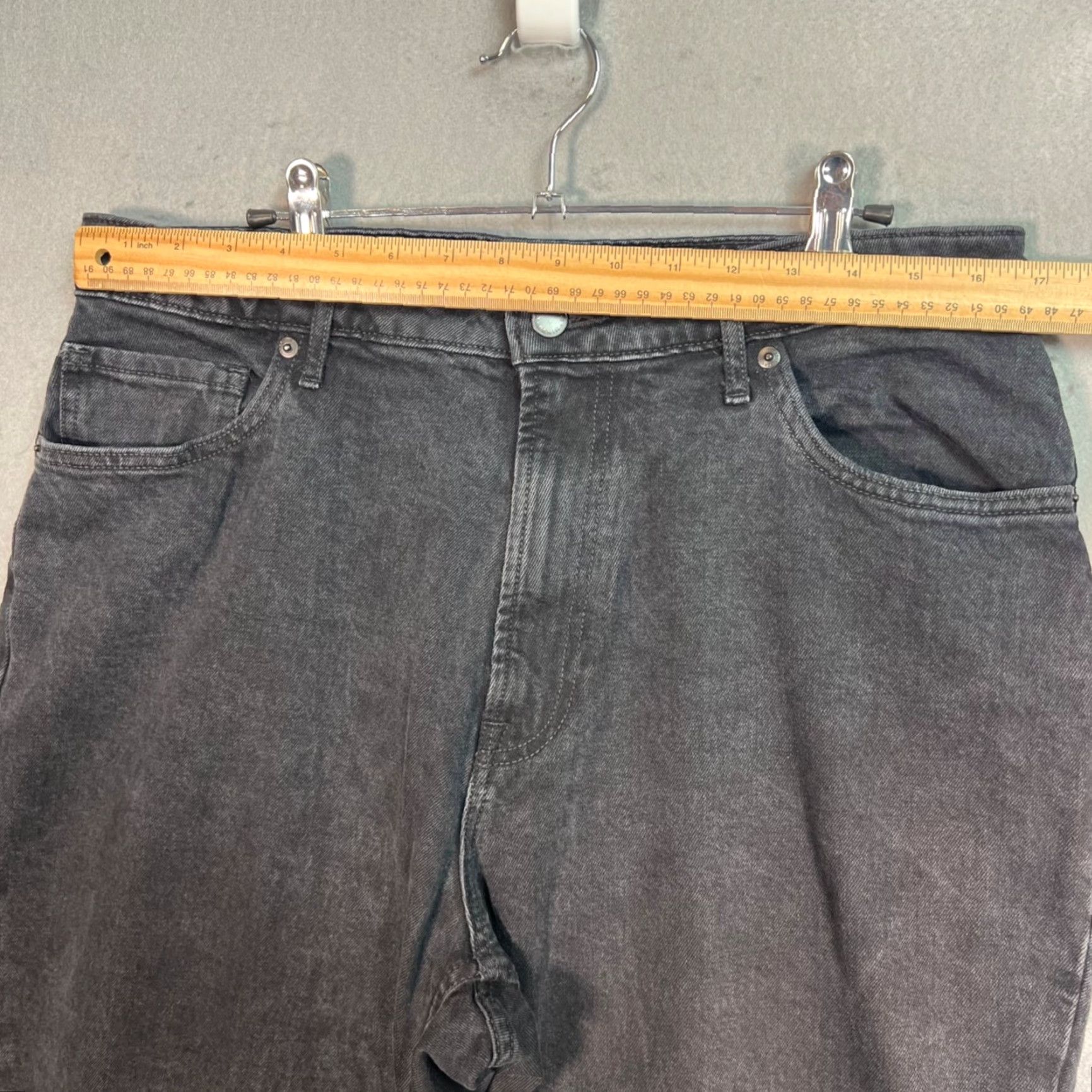 Everlane Everlane Jeans Women 32 Black Crop Tapered 5-Pocket Denim Organic Cotton High Rise Regular Vintage No? Size 24" / US 00 / IT 34 - 5 Thumbnail