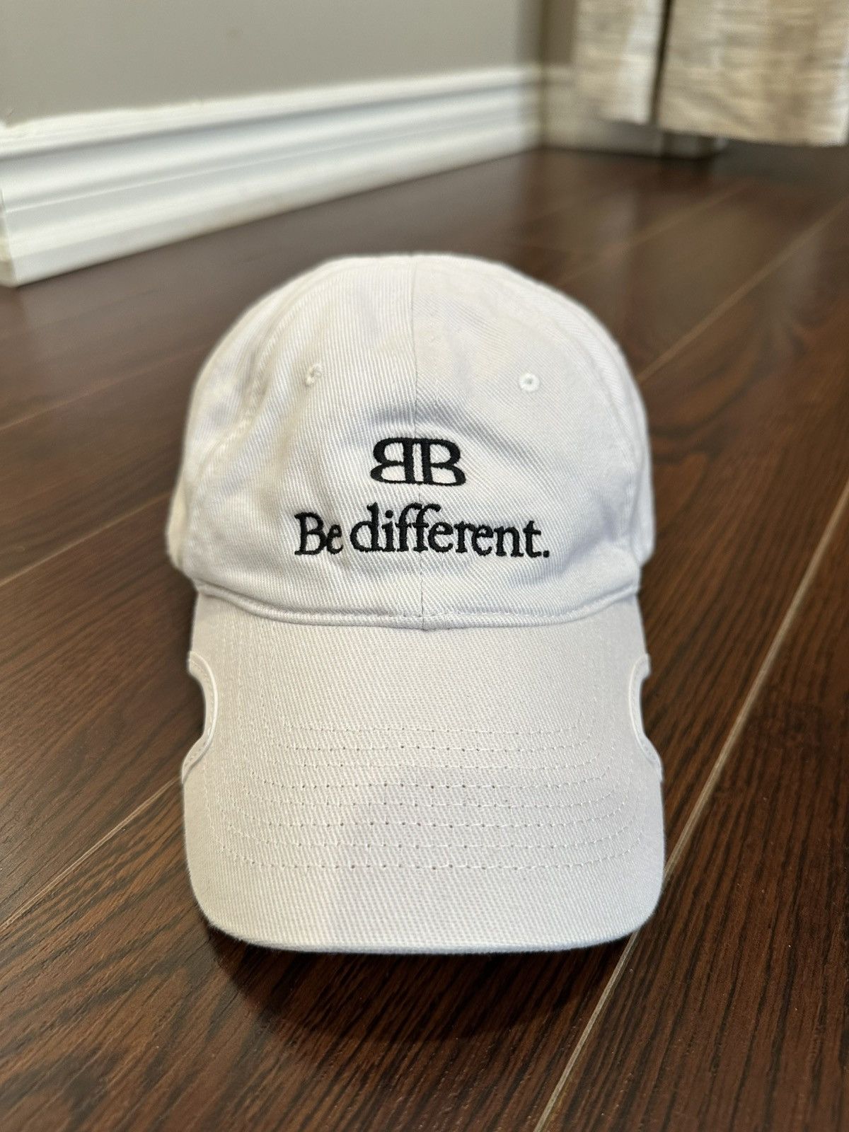 Balenciaga BALENCIAGA Be Different Hat White L 59 CM | Grailed