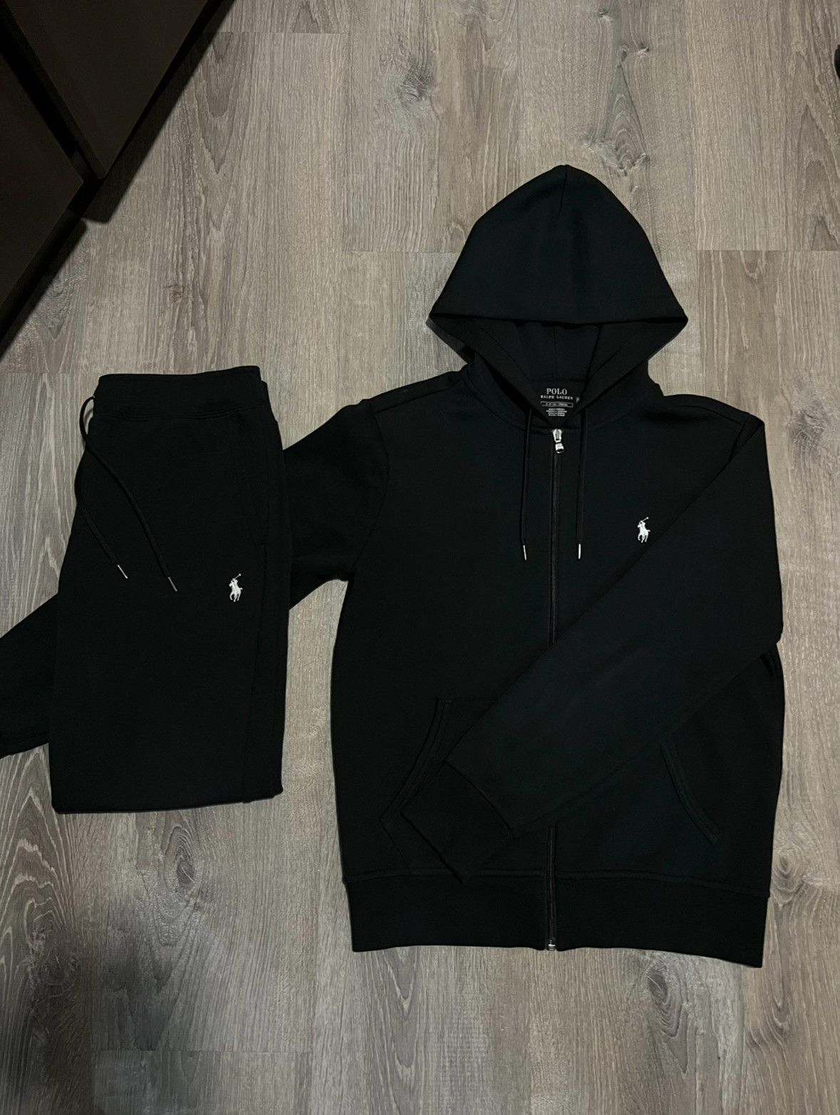 Polo Ralph Lauren Polo Ralph Lauren Tracksuit Polo Black Small Used Size US S / EU 44-46 / 1 - 1 Thumbnail