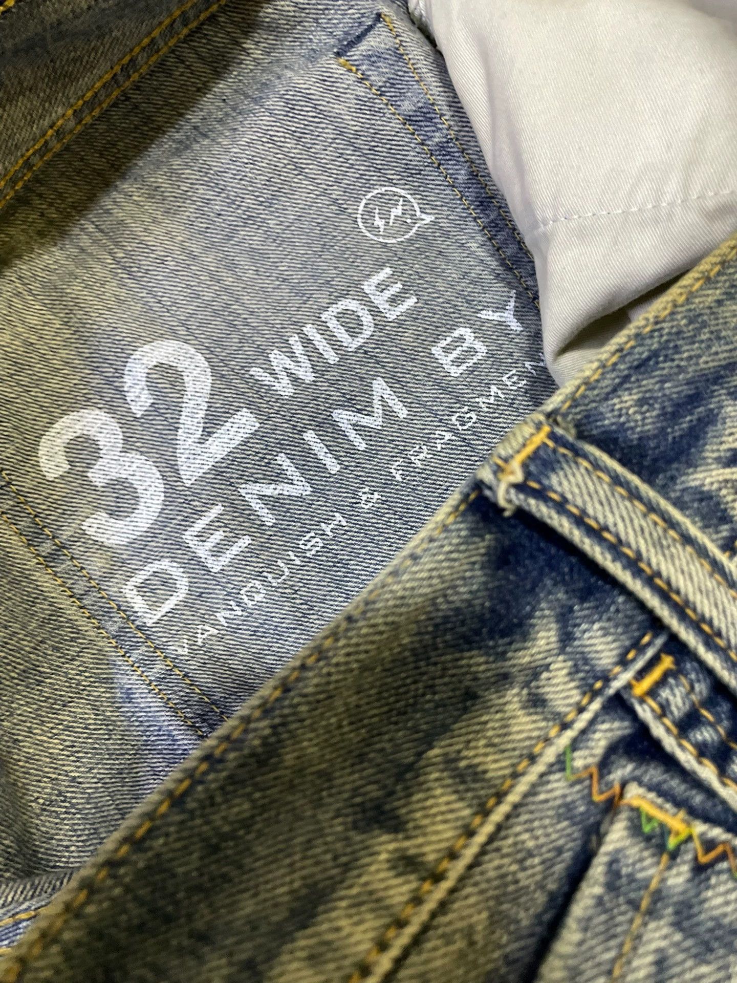 Fragment Design Fragment x Vanquish Denim Slash Oil Wash Distressed W32 Size US 32 / EU 48 - 7 Thumbnail