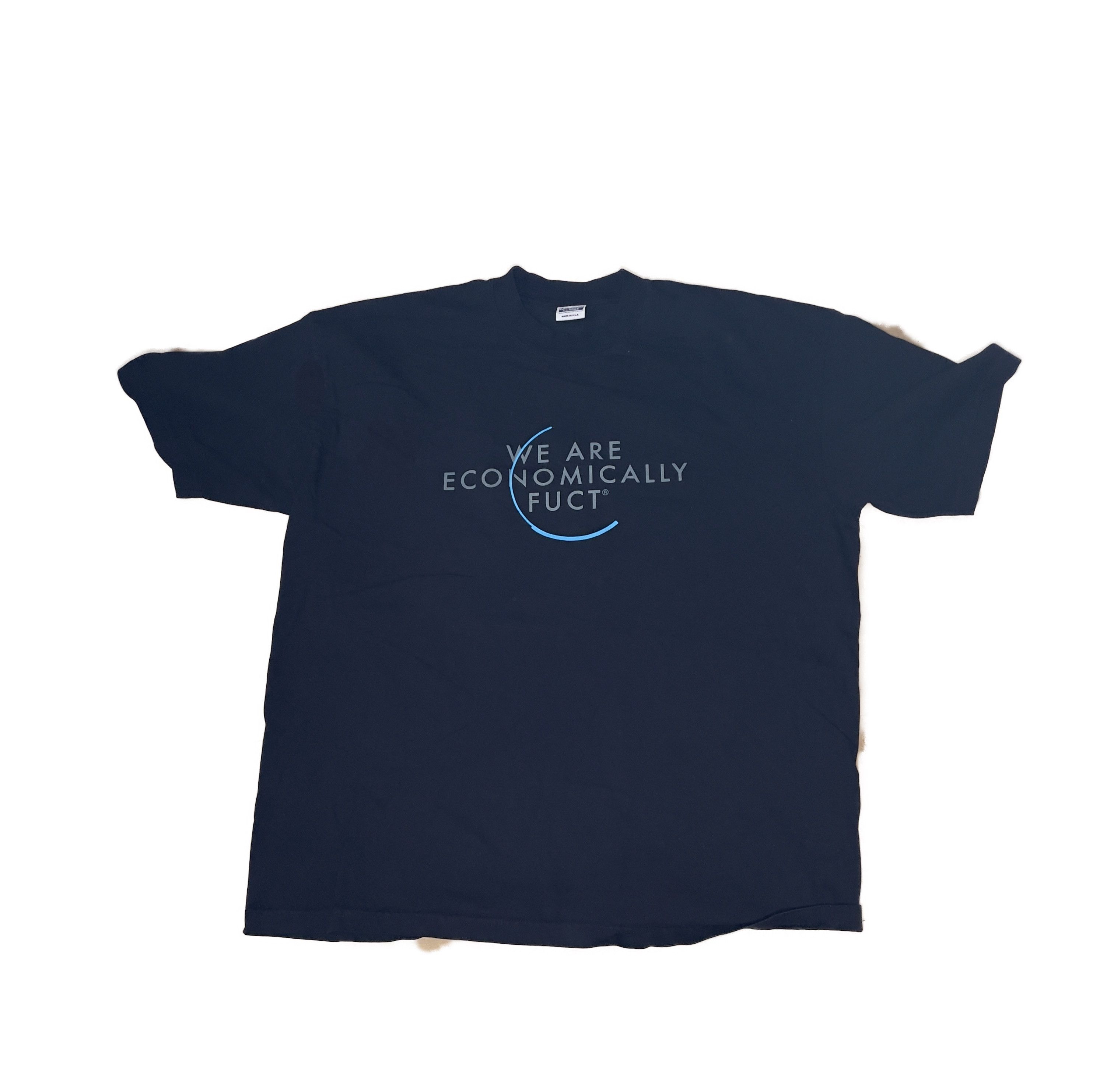 image of We Are Economically Fuct Tee in Black, Men's (Size XL)