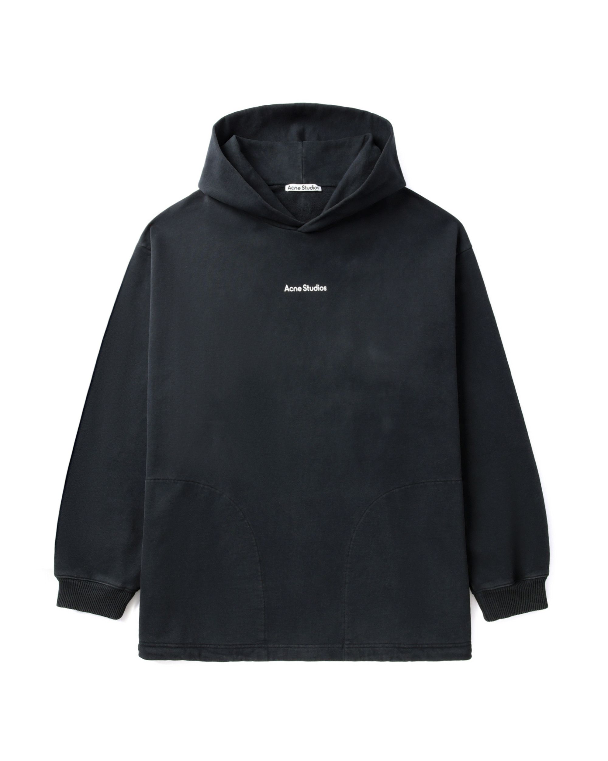 Acne Studios Acne Studios Logo Printed Hooded Sweatshirt Size US S / EU 44-46 / 1 - 1 Thumbnail