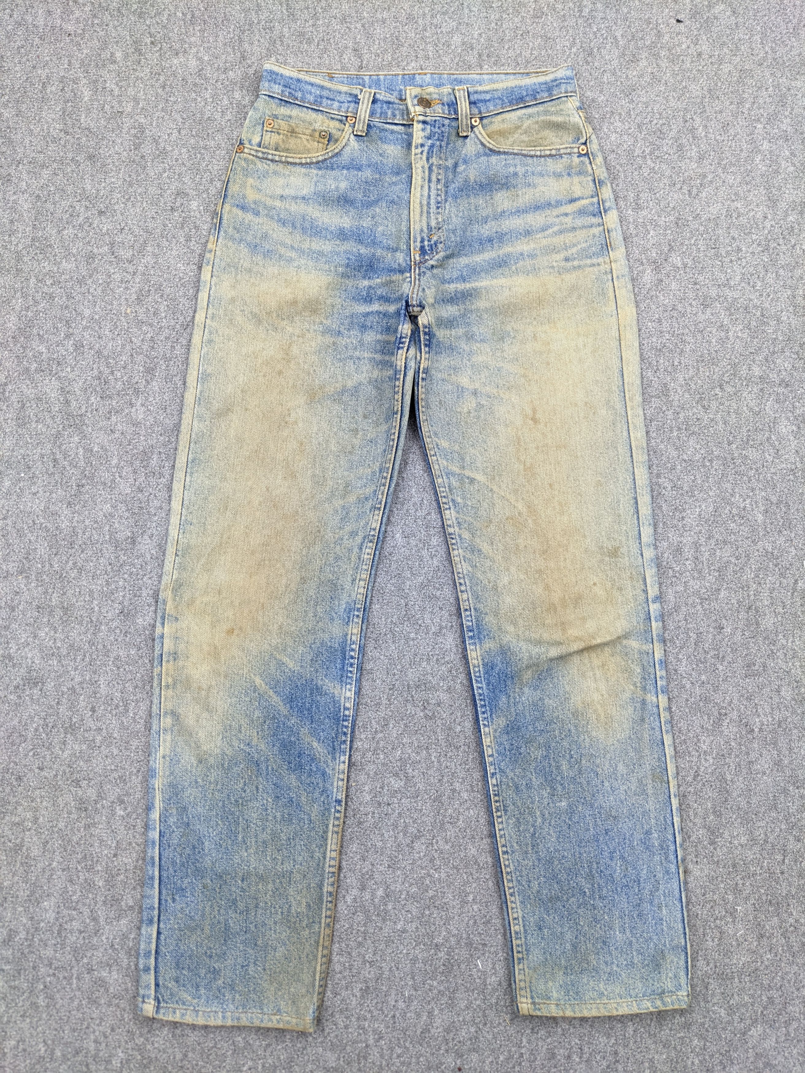 Levi's × Vintage Rusty 80s Vintage Levis 510 Faded Blue Jeans DJ0032Z Size US 29 - 1 Thumbnail