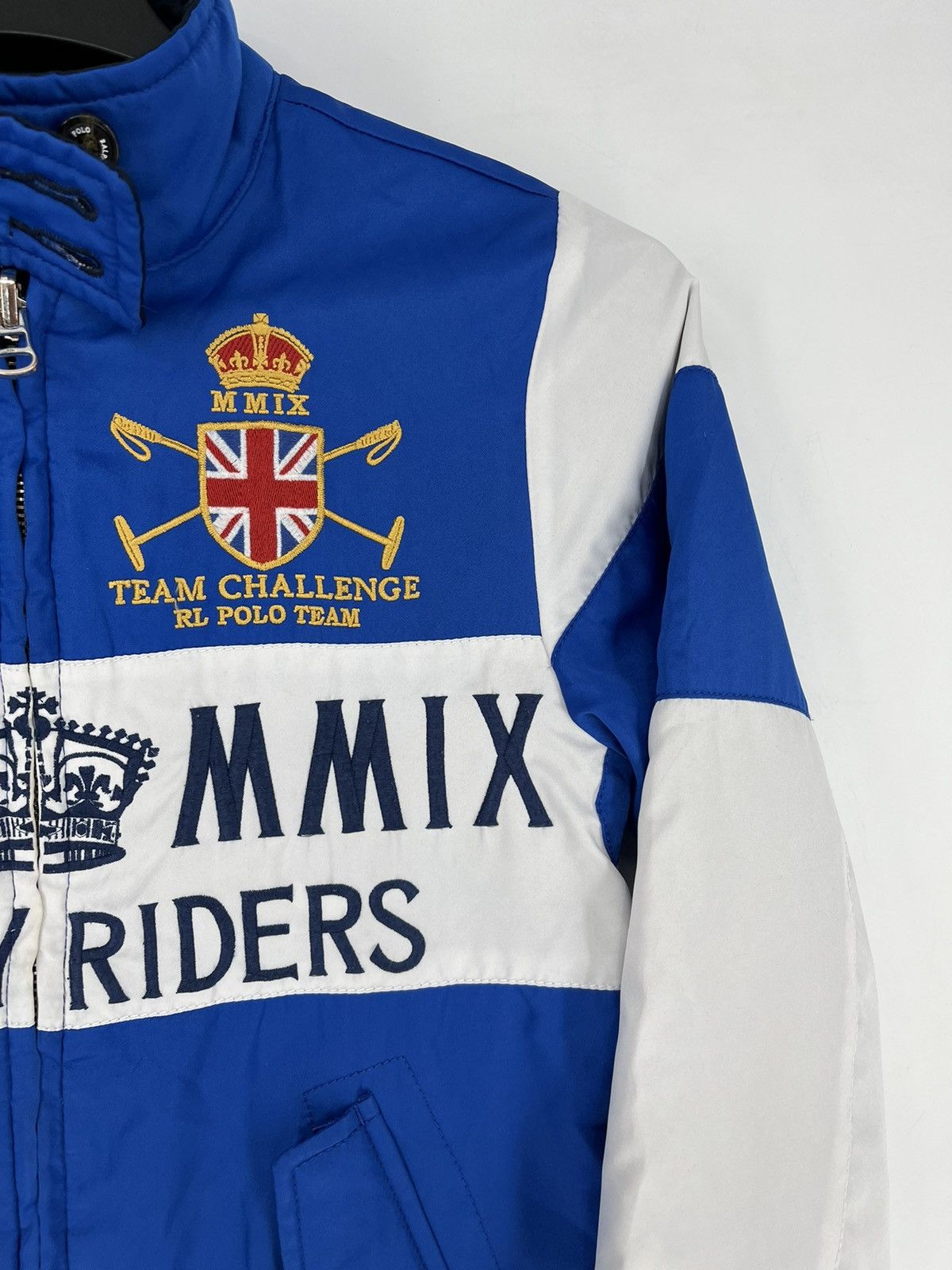 Polo Ralph Lauren × Ralph Lauren × Rugby Ralph Lauren Vtg Kids!! Polo Ralph Lauren County Riders Reversible Jacket Size US XXS / EU 40 - 4 Thumbnail