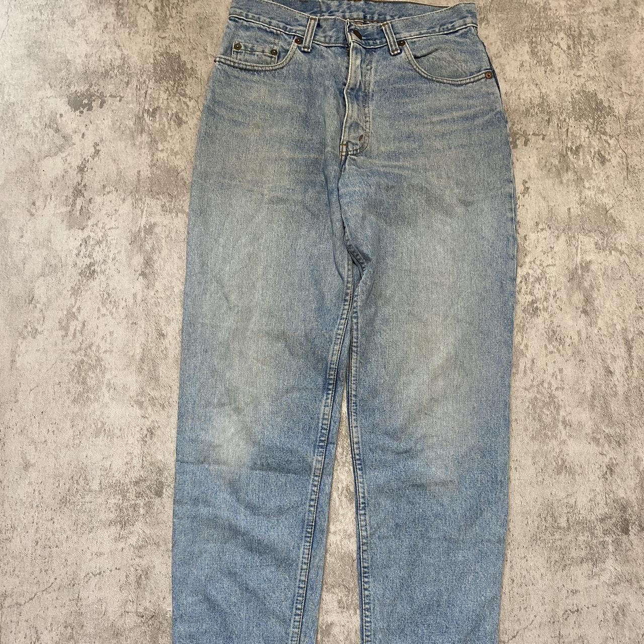 Levi's Levi's 550 blue jeans with unique fading jeans Vintage Size US S / EU 44-46 / 1 - 3 Thumbnail