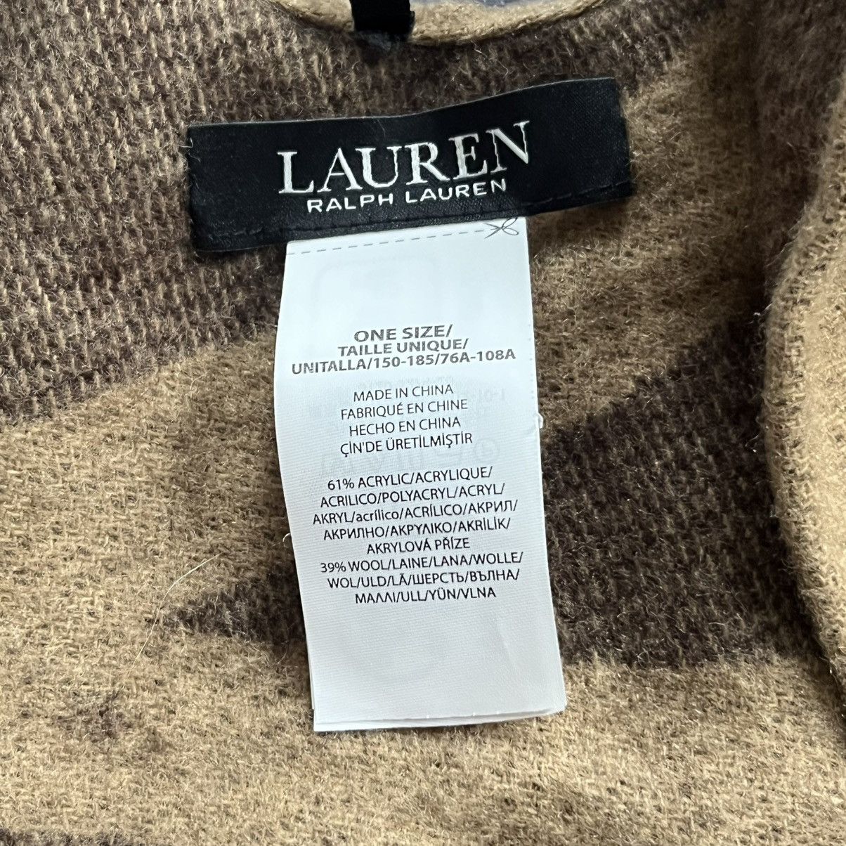 Ralph Lauren Women’s Wool Poncho / Cape LAUREN Ralph Lauren One Size Size ONE SIZE - 7 Thumbnail