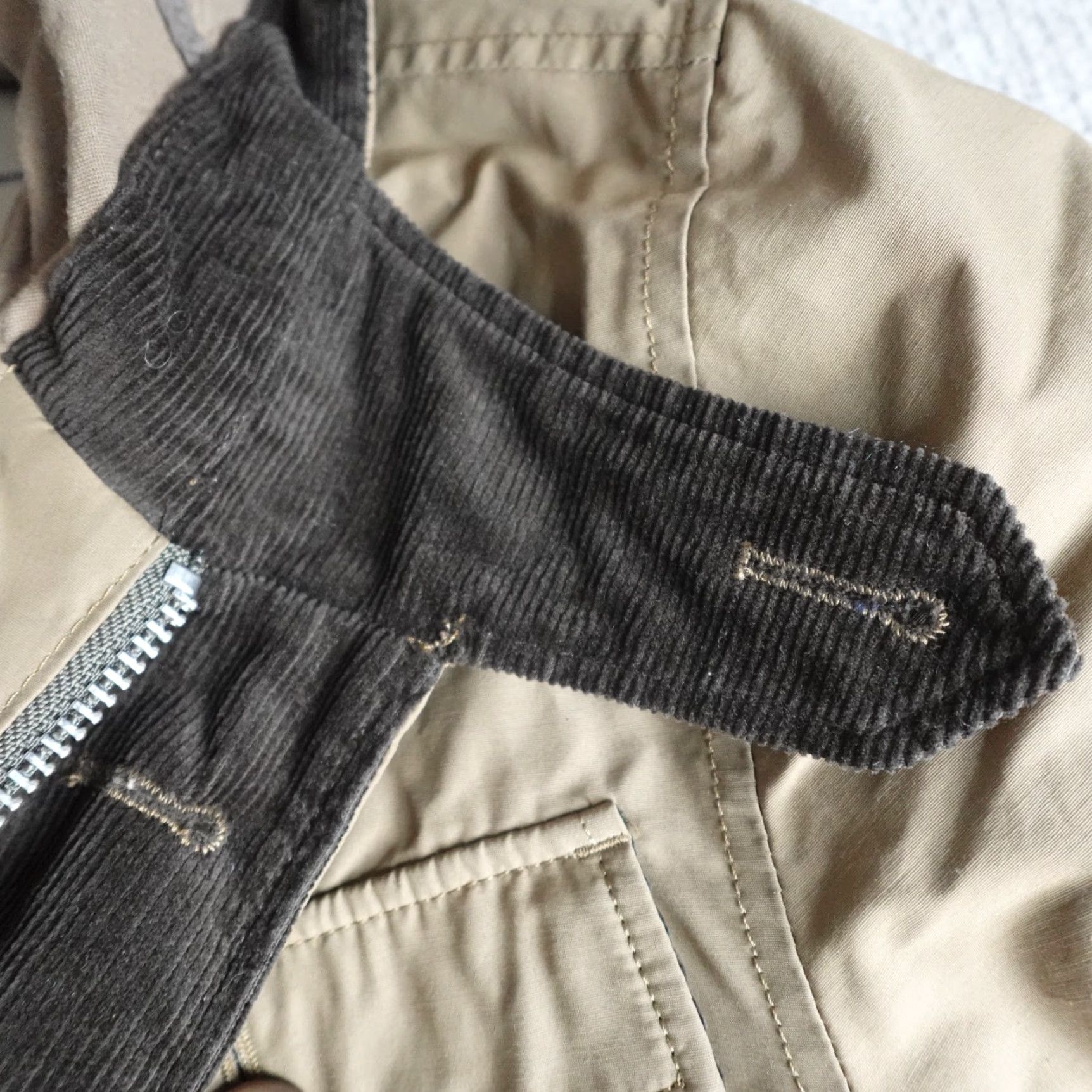 Wallace & Barnes Wallace & Barnes Jacket Mens Large Beige Lightweight Parka Coat Size US L / EU 52-54 / 3 - 6 Thumbnail
