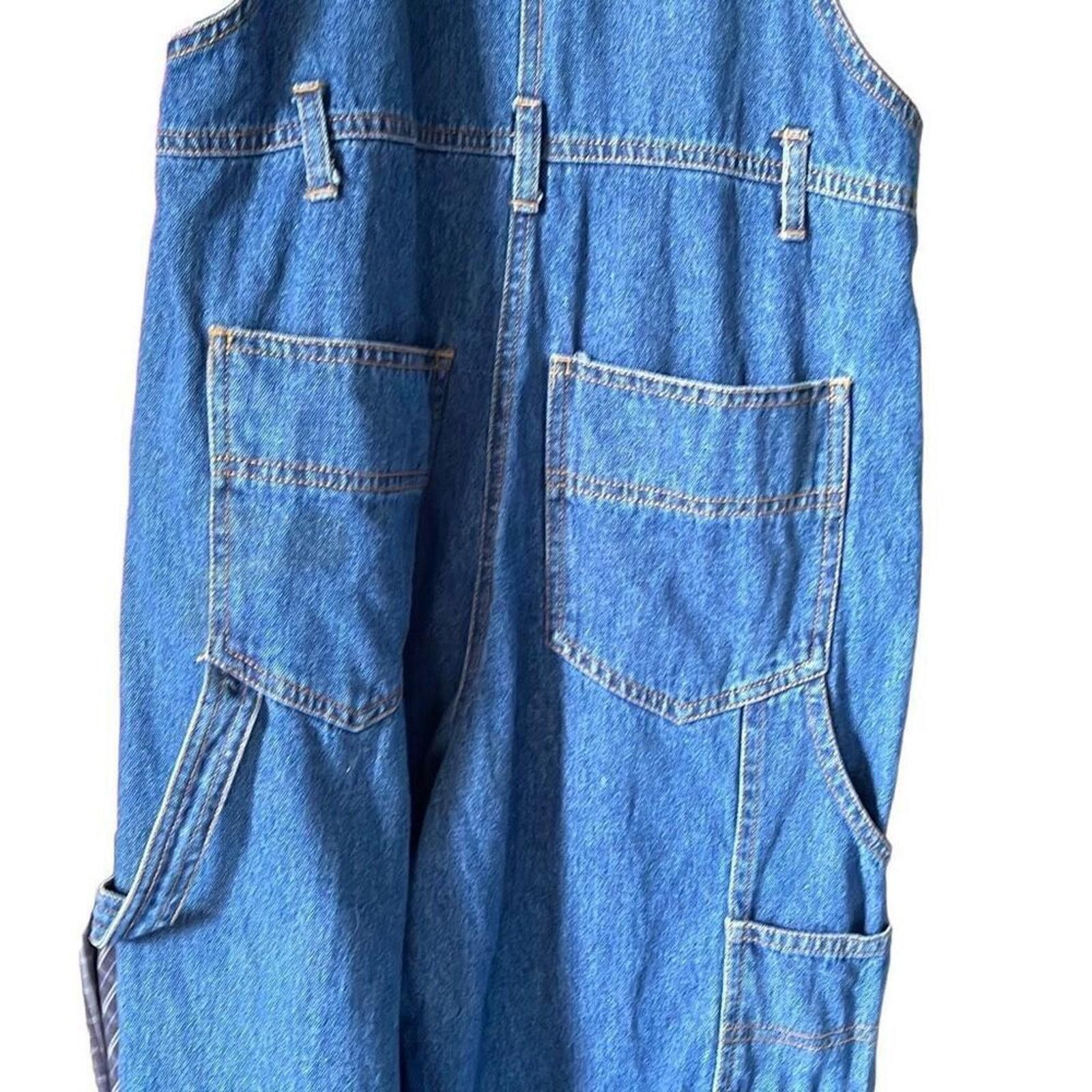 Designer Vintage Goodfellow bib overalls 3/4 Size 27" / US 4 / IT 40 - 8 Thumbnail