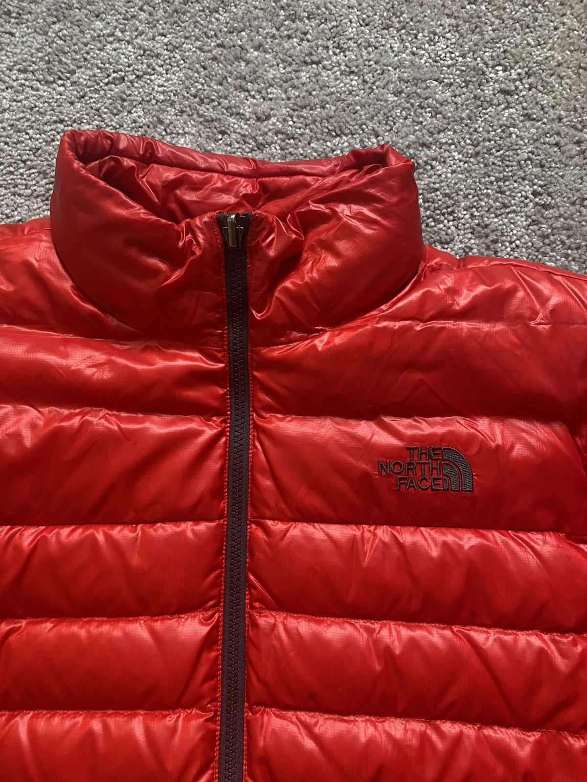 The North Face × Vintage The North Face 550 Jacket Down Puffer Coat Size US L / EU 52-54 / 3 - 3 Thumbnail
