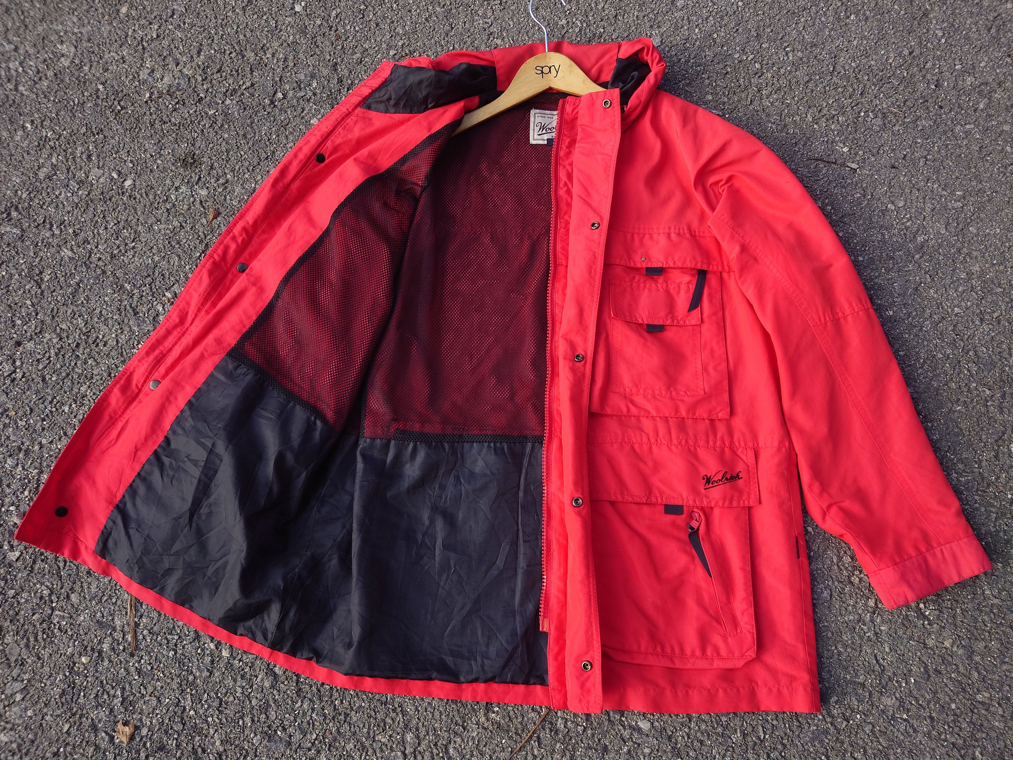 Woolrich Woolen Mills Woolrich Rugged OutdoorWear Hiking Hooded Multipocket Jacket Size US M / EU 48-50 / 2 - 2 Thumbnail
